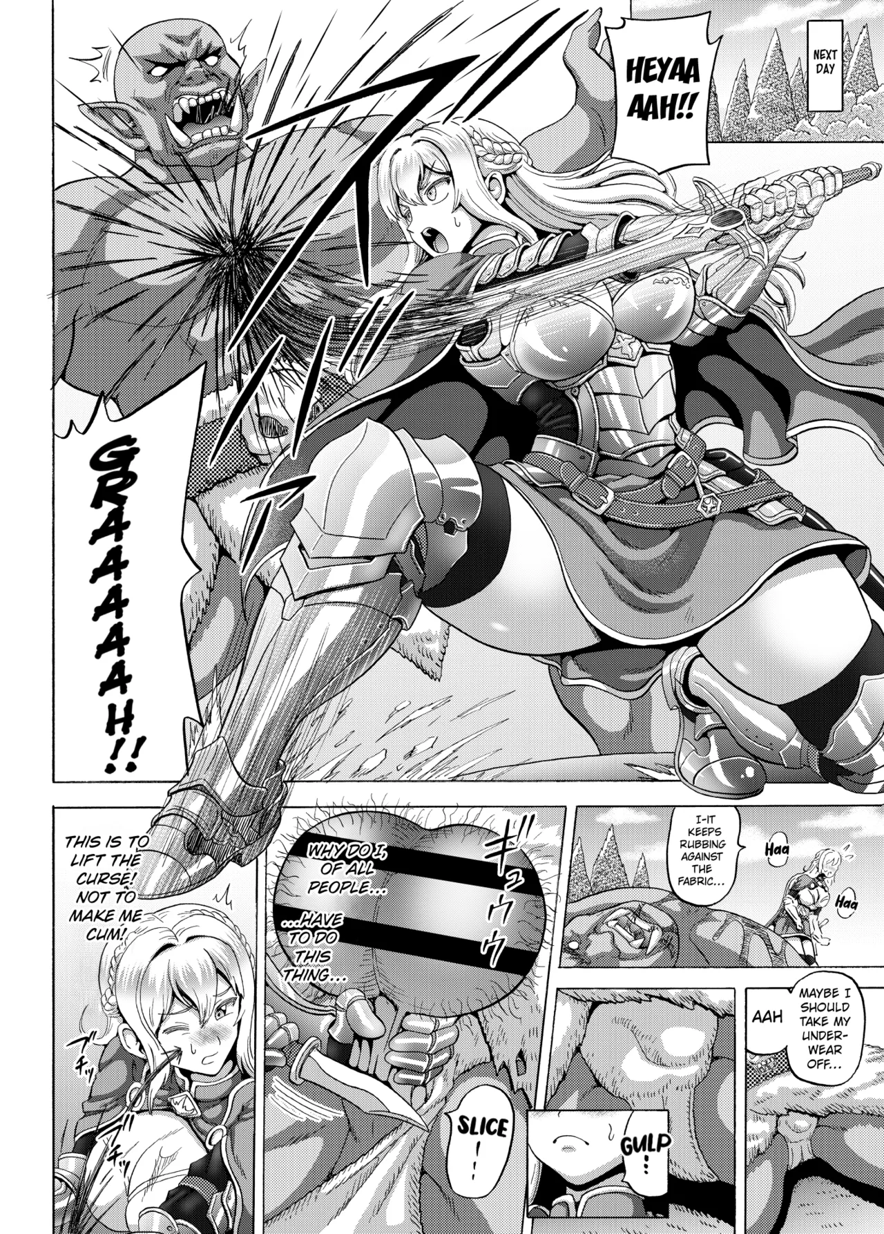 [Atsuatsu Mikan (Nukunuku Orange)]Onna Seikishi to Mahan no Noroi[English] [Kuraudo] Page 9