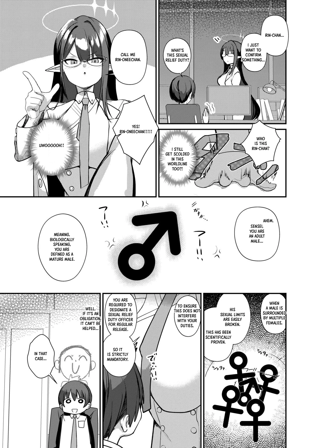 [Awa no Chikara (Kibouou Soap)]Shota Sensei no Seishori Touban | Shota-sensei's Sexual Relief Log ~Gehenna Disciplinary Committee: Shiromi Iori Chapter~(Blue Archive) [English] [XO Manga] [Digital] Page 5