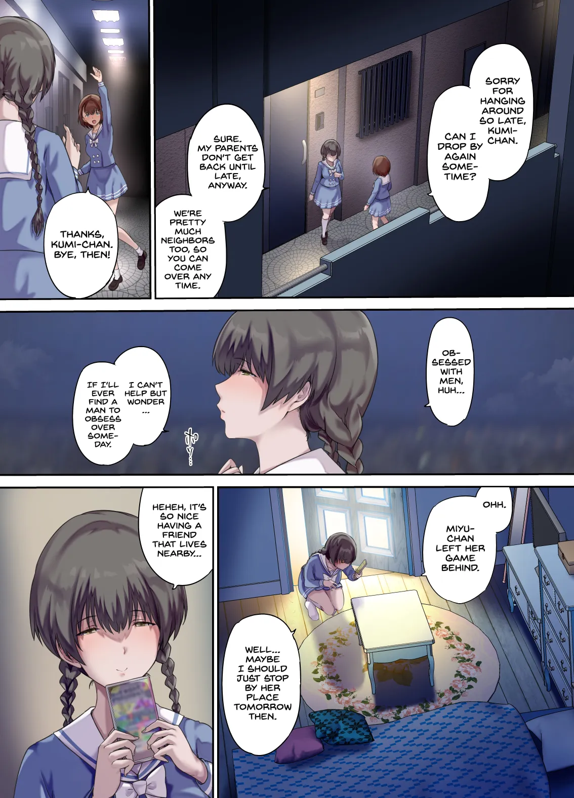 [Kisei Toukyoku (Richard Bahman)]Papa no Shinshitsu wa Musume Tomodachi no Tamariba 2 -Atarashii Tomodachi Hen-[English] [Project Valvrein] Page 5
