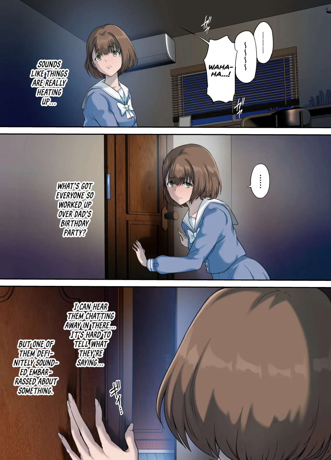 [Kisei Toukyoku (Richard Bahman)]Papa no Shinshitsu wa Musume Tomodachi no Tamariba 4[English] [Project Valvrein] Page 16