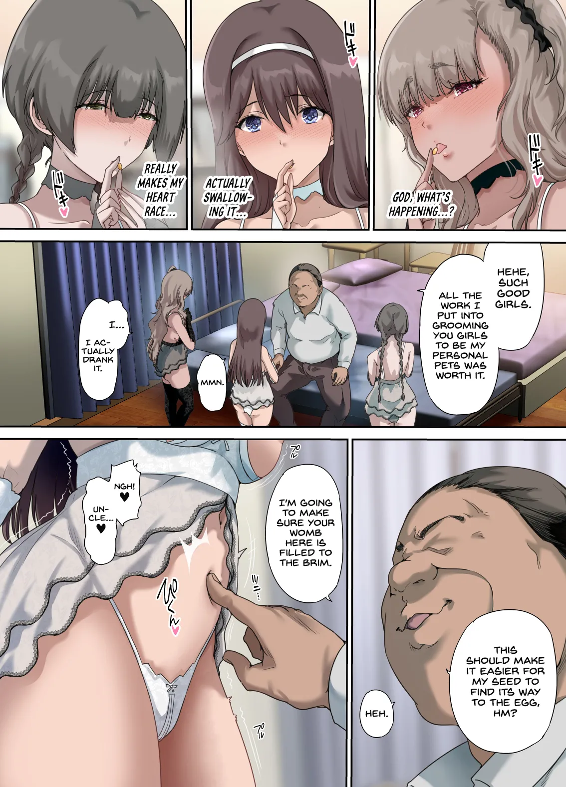 [Kisei Toukyoku (Richard Bahman)]Papa no Shinshitsu wa Musume Tomodachi no Tamariba 4[English] [Project Valvrein] Page 25