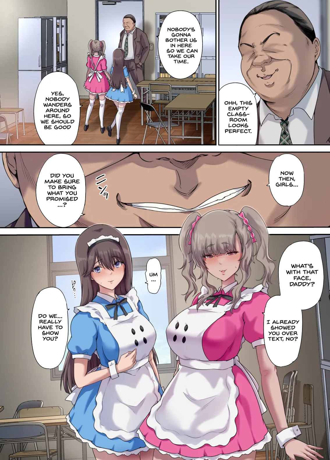[Kisei Toukyoku (Richard Bahman)]Papa no Shinshitsu wa Musume Tomodachi no Tamariba 5 -Ninshin Houkoku Hen-[English] [Project Valvrein] [Digital] Page 29