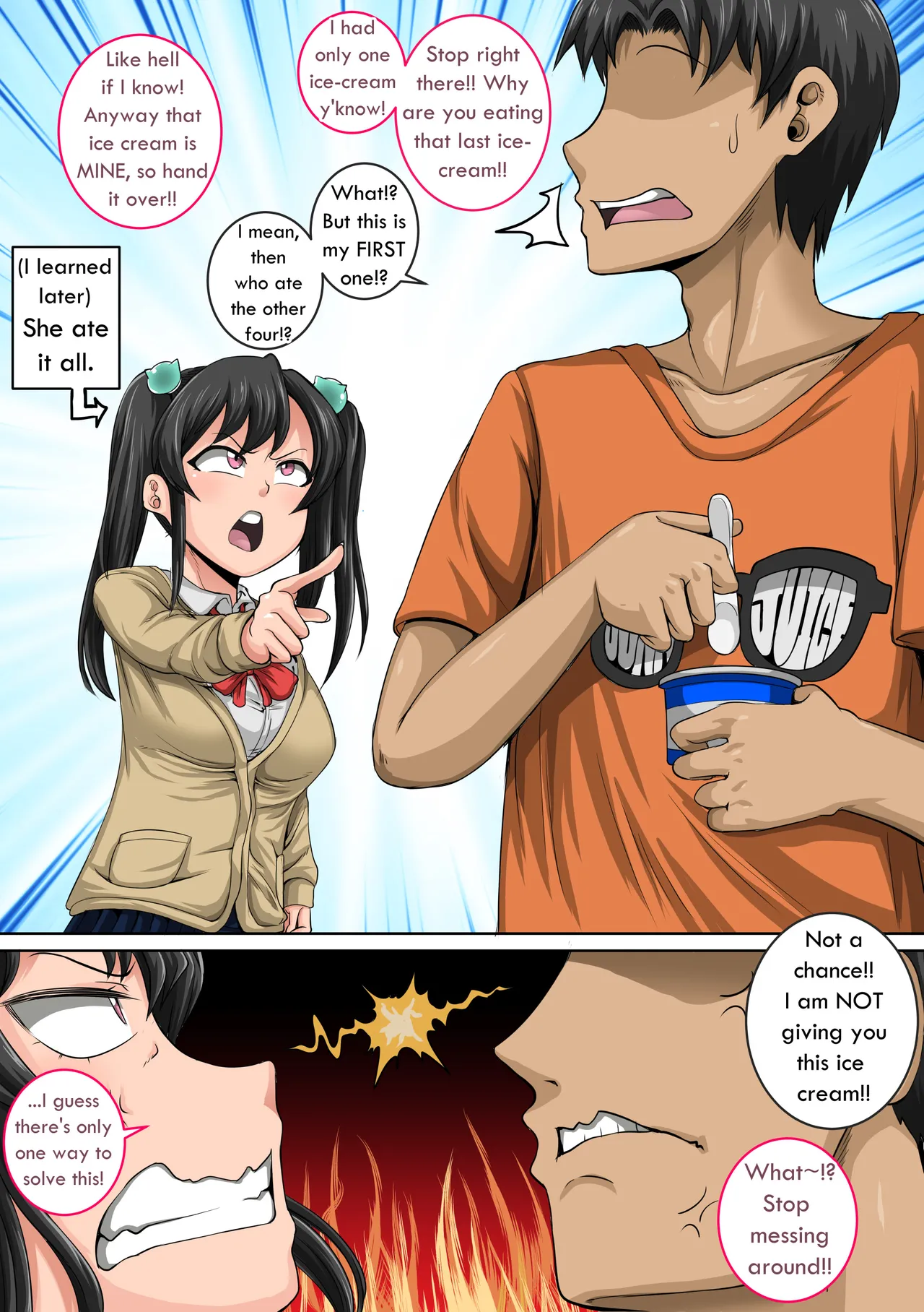 [Juna Juna Juice]Mukatsuku Imouto wa Chanto Shikaranakucha 1-36 Matome | Annoying Little Sister Needs to be Scolded 1-36[English] Page 9