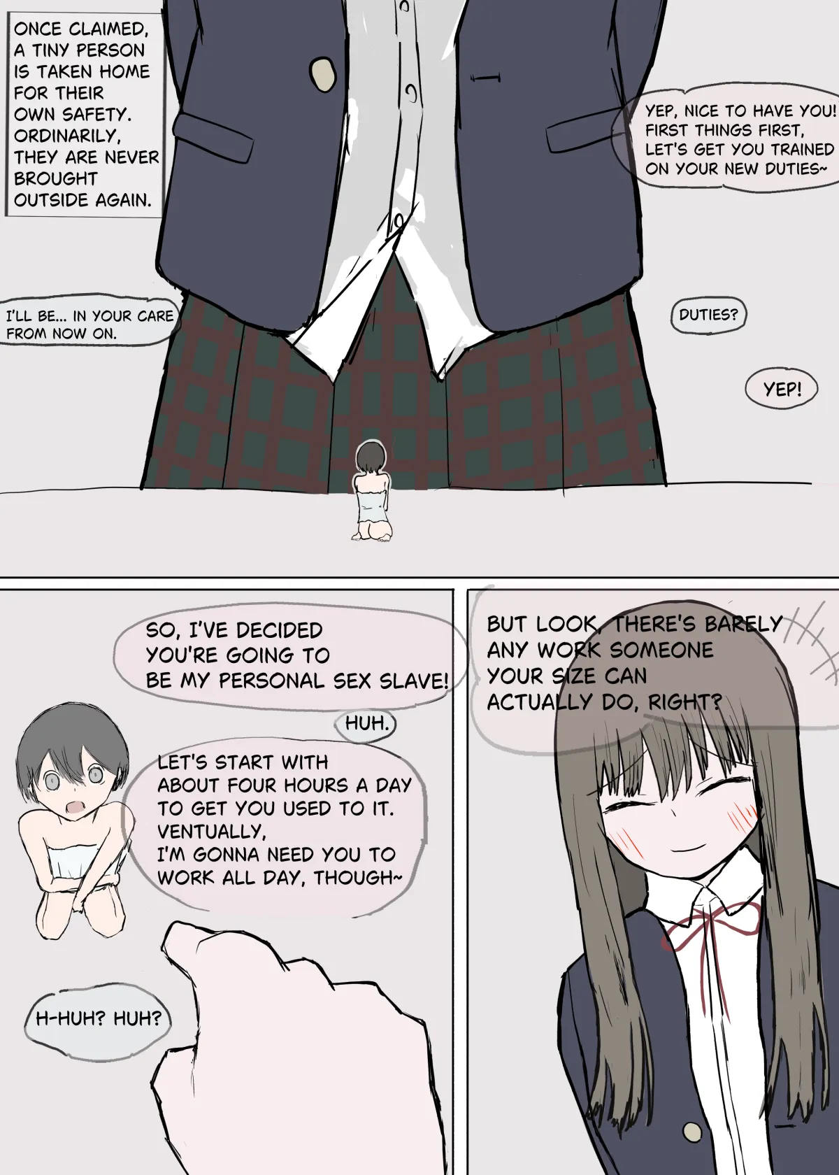[Ahiru Irundakedo!]Class no Ko ni Seiyoku de Kawareru | Kept By a Classmate[English] Page 2