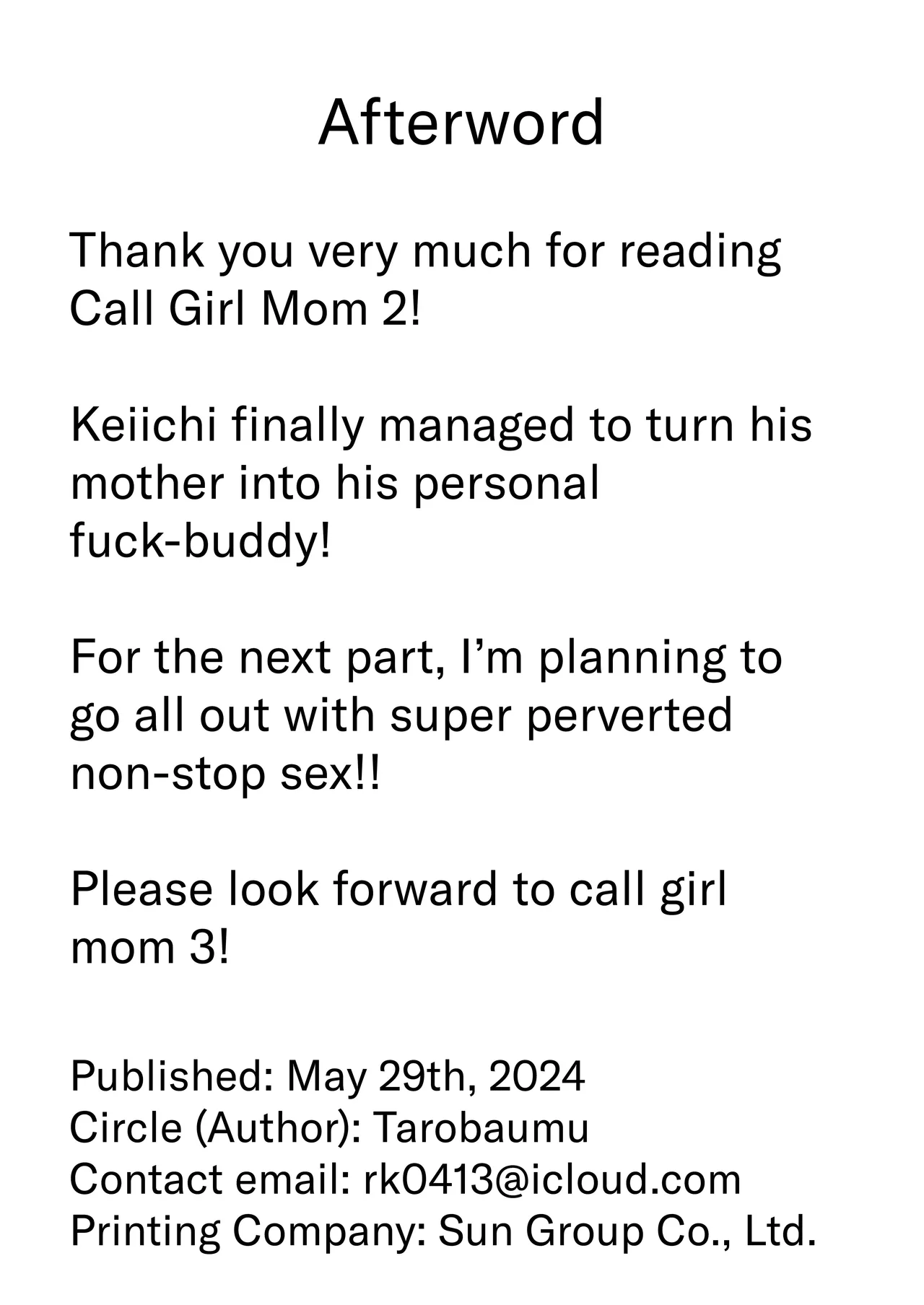 [Tarobaumu]DeliHeal Yondara Gachi no Kaa-chan ga Kita Hanashi 2 | When I Ordered a Call Girl My Mom Actually Showed Up 2[English] [Chalklog] [Digital] Page 89