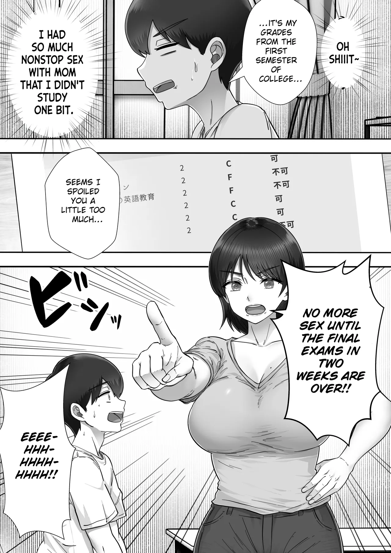 [Tarobaumu]DeliHeal Kaa-chan 3 ~Daisuki na Kaa-chan to Yari Makuri Handousei Seikatsu~ | Call Girl Mom 3: Non-Stop Fucking With My Beloved Mom in Our Almost Live-in Sex Life[English] [Chalklog] [Digital] Page 21