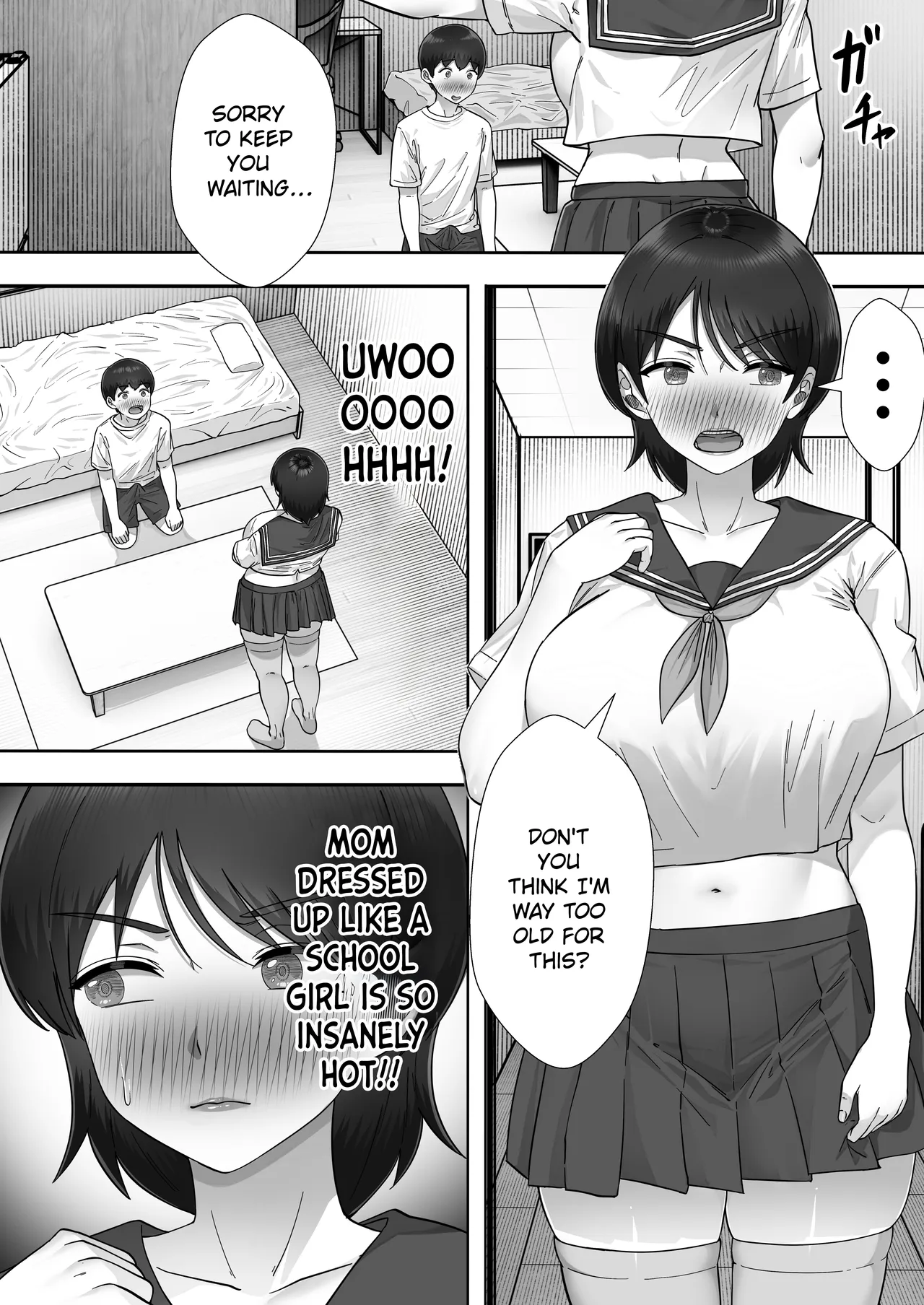 [Tarobaumu]DeliHeal Kaa-chan 3 ~Daisuki na Kaa-chan to Yari Makuri Handousei Seikatsu~ | Call Girl Mom 3: Non-Stop Fucking With My Beloved Mom in Our Almost Live-in Sex Life[English] [Chalklog] [Digital] Page 30