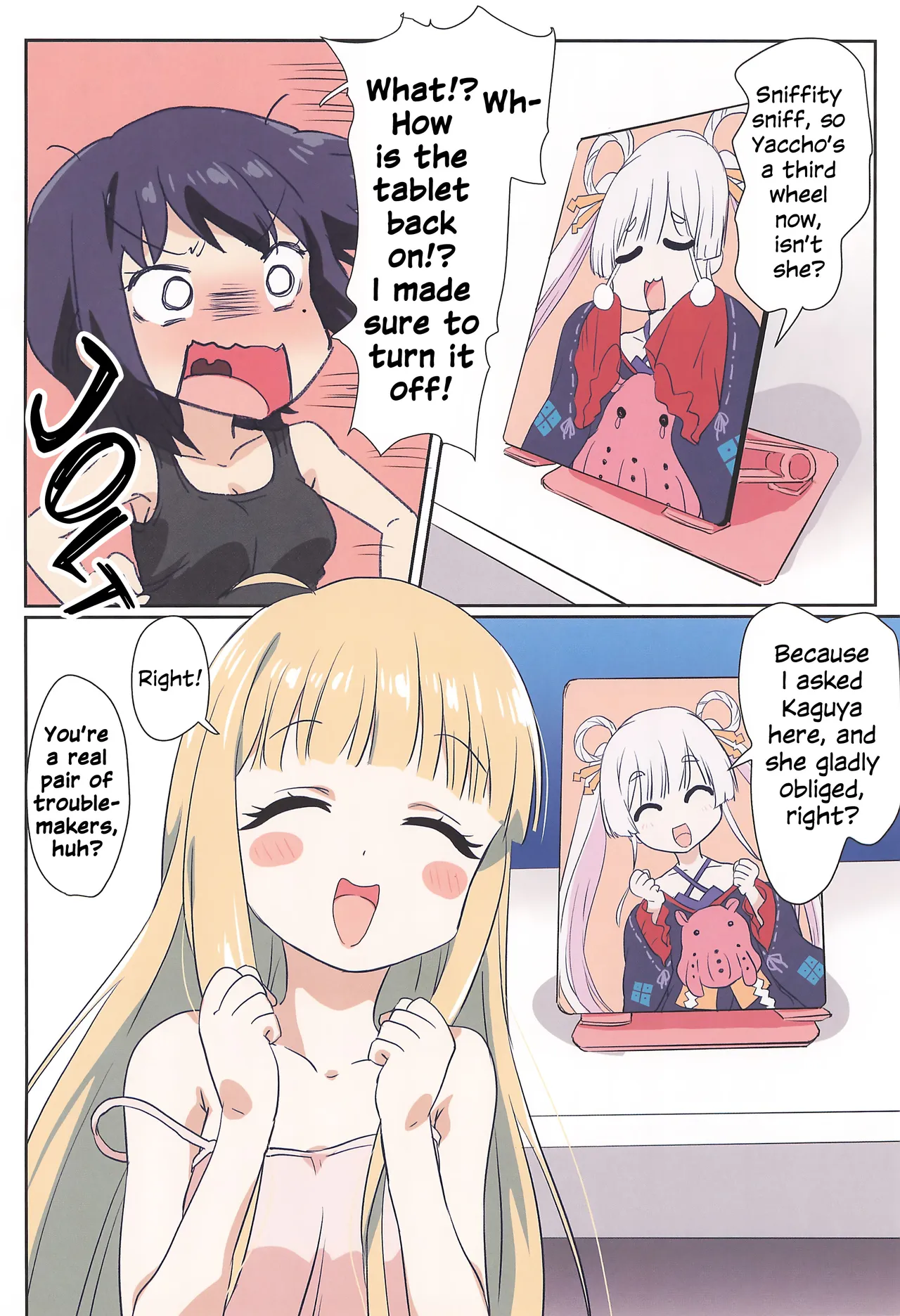 (Tsukuyomi Square) [Goberazzo (Mukaibi Aoi)]Tanoshi Kingdom - FUN! FUN! KNGDOM!(Chou Kaguya-hime!) [English] Page 17