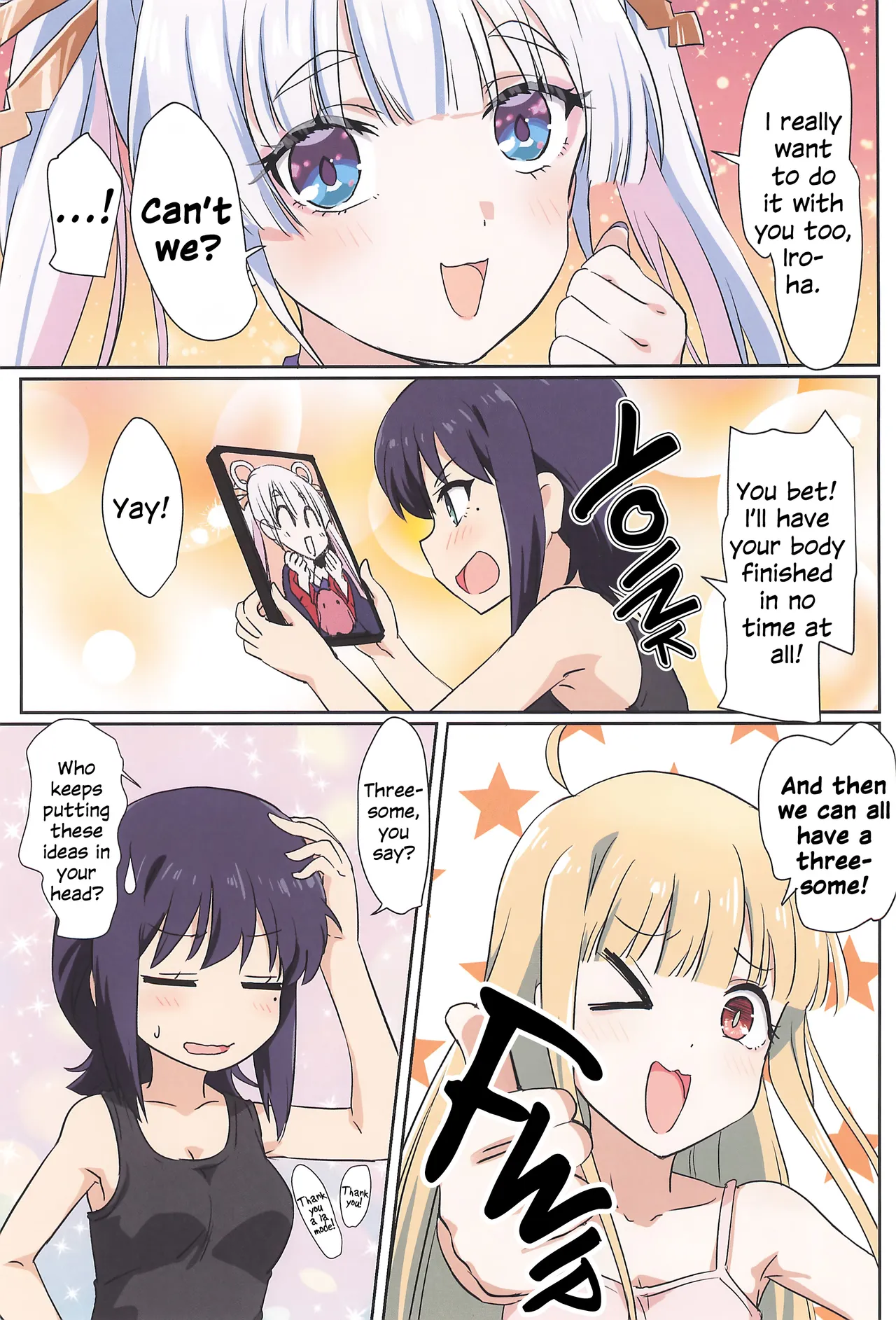 (Tsukuyomi Square) [Goberazzo (Mukaibi Aoi)]Tanoshi Kingdom - FUN! FUN! KNGDOM!(Chou Kaguya-hime!) [English] Page 18
