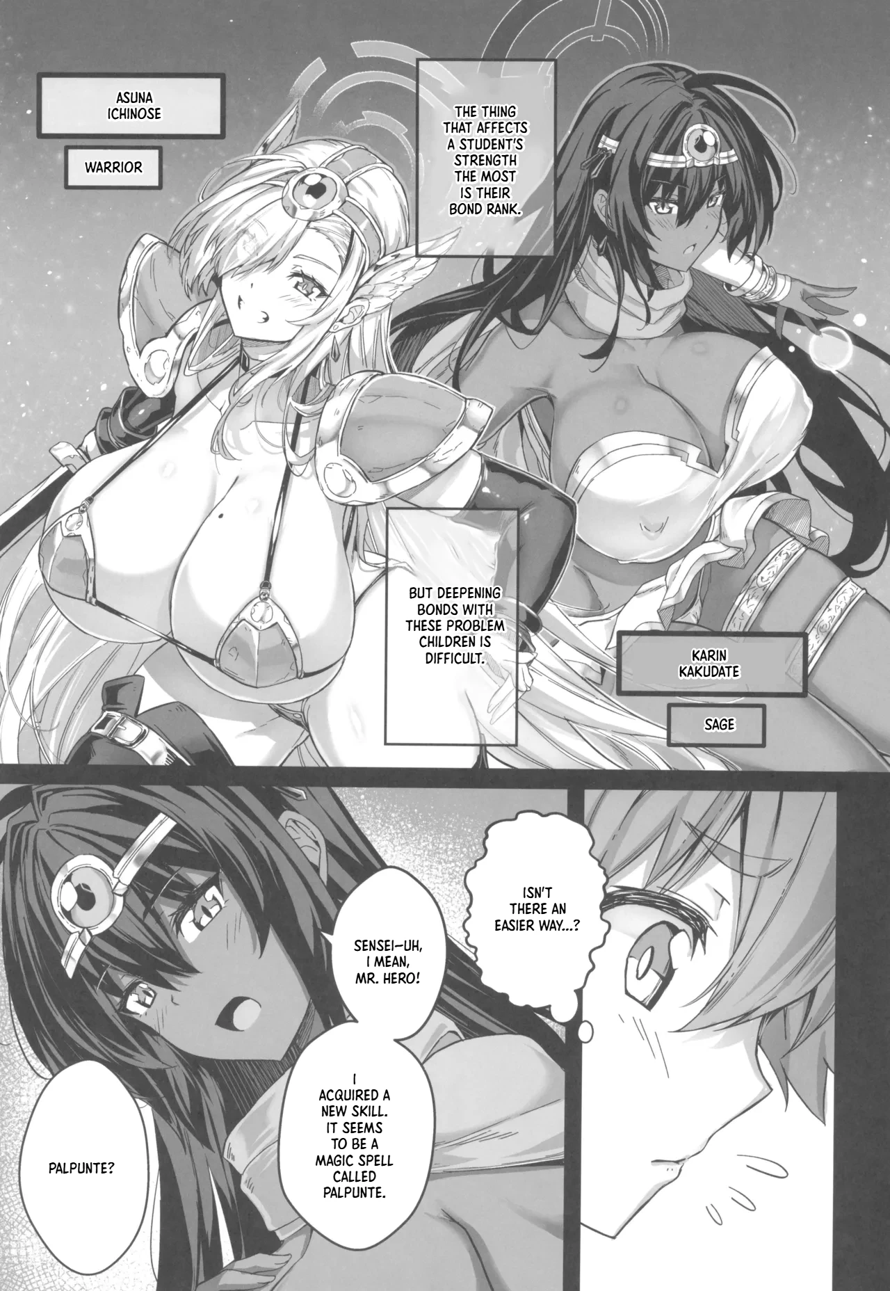(C107) [Cigar Cat]Sensei Sakusei Party | Sensei's Semen Extraction Party(Blue Archive) [English] [XO Manga] Page 13