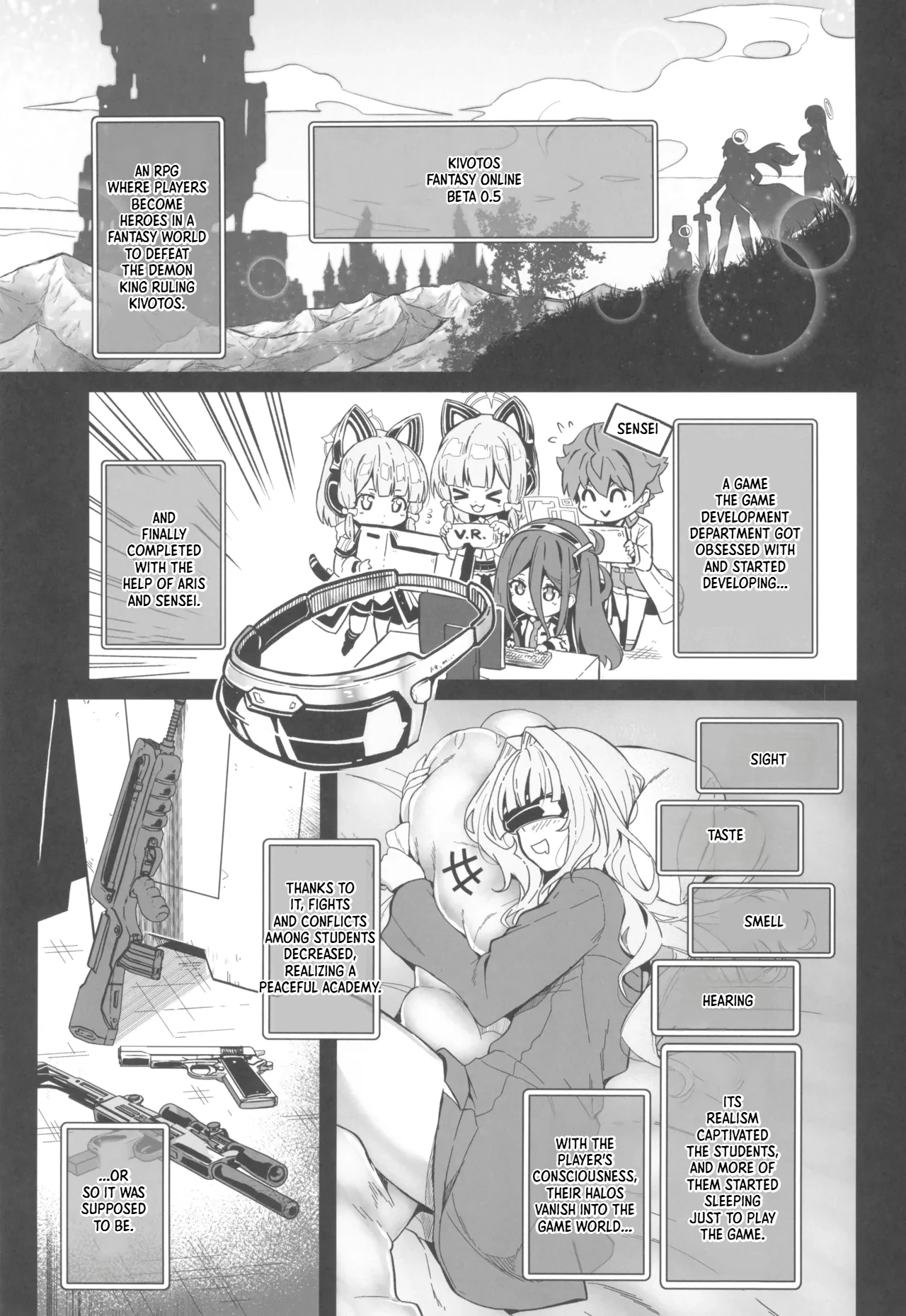 (C107) [Cigar Cat]Sensei Sakusei Party | Sensei's Semen Extraction Party(Blue Archive) [English] [XO Manga] Page 3