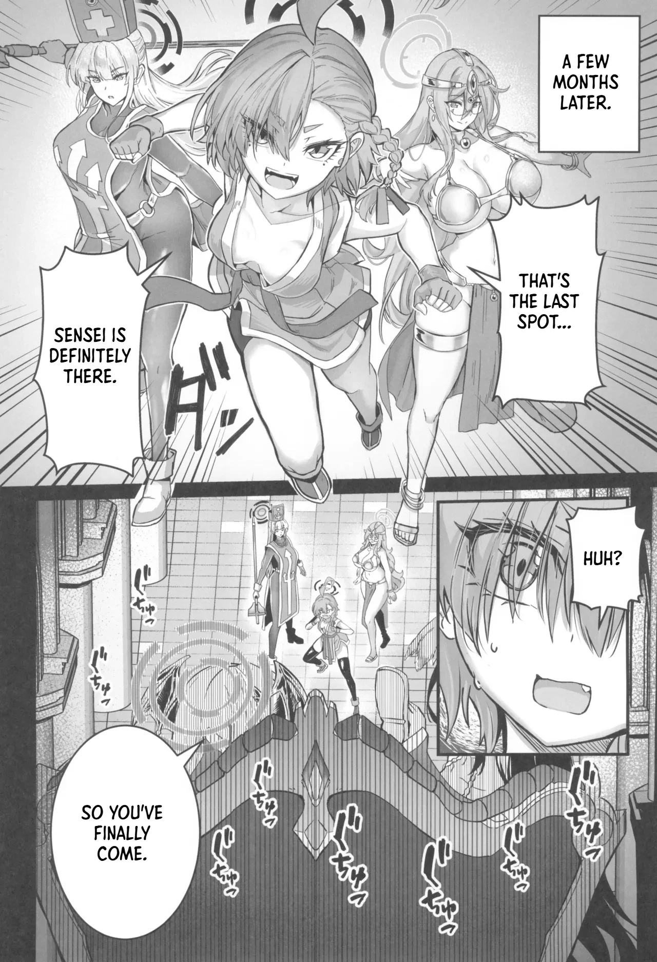 (C107) [Cigar Cat]Sensei Sakusei Party | Sensei's Semen Extraction Party(Blue Archive) [English] [XO Manga] Page 38