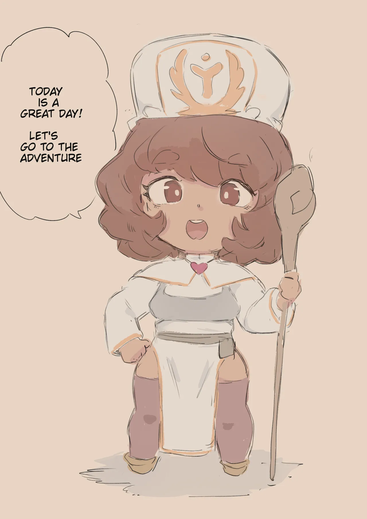 [Cafin]Cleric Taliya: Chibi(League of Legends) Page 1