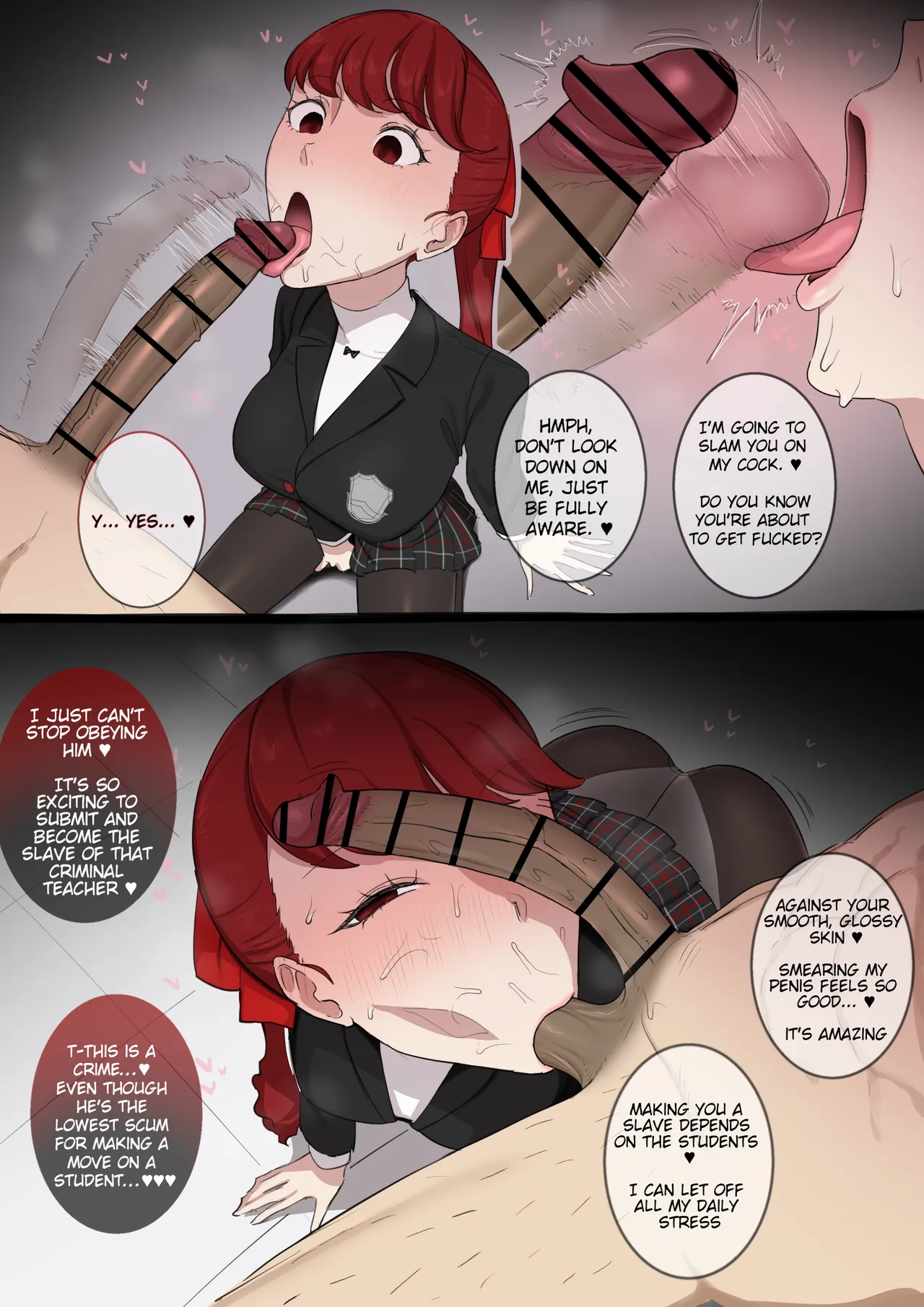 [Giga]Kasumi Yoshizawa x Kamoshida 1+2[English] Page 2