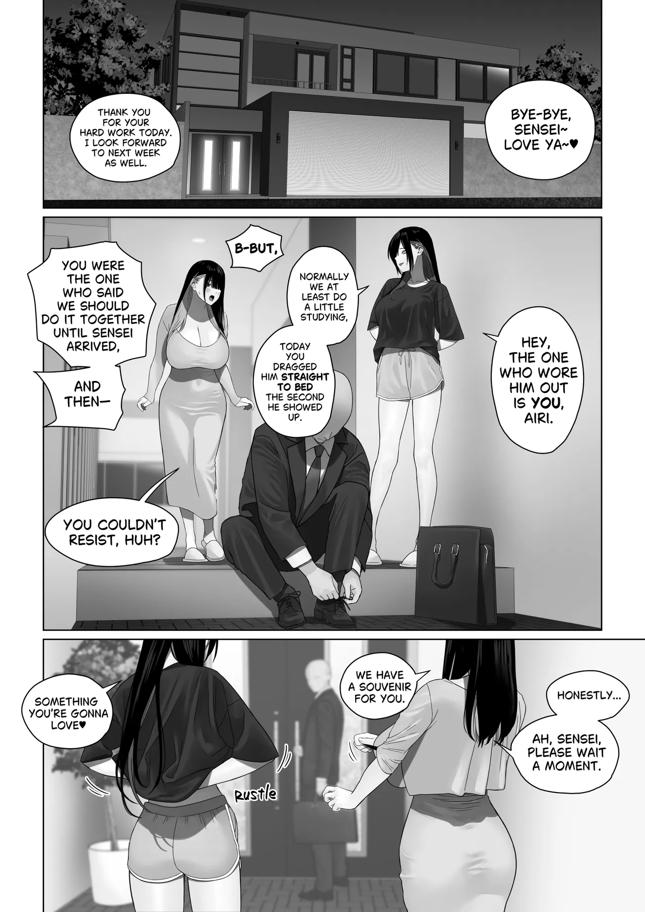 [Strekoza (Arakige Tanji)]Bakunyuu Shimai ni Oshiekomu | Training the Busty Sisters[English] Page 223