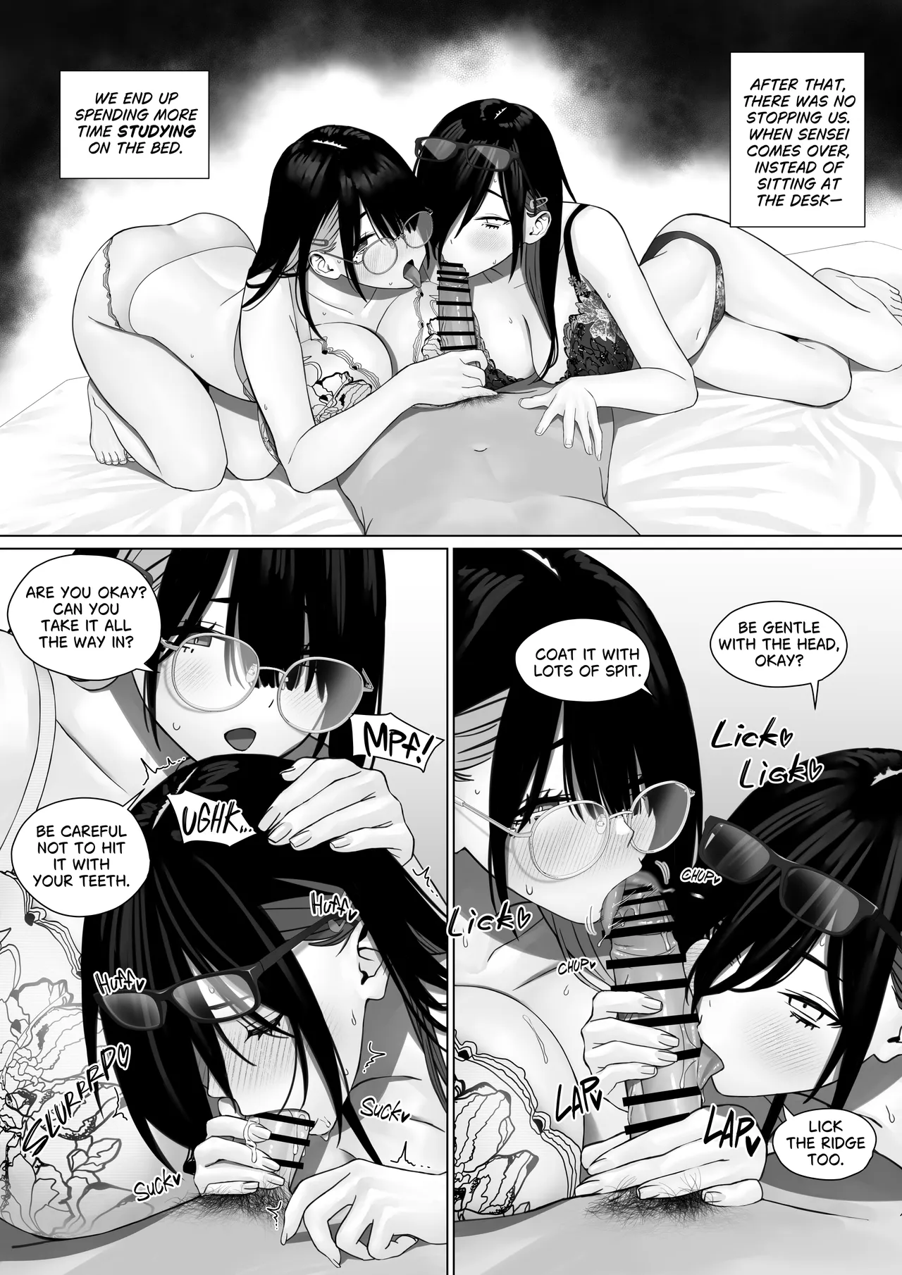 [Strekoza (Arakige Tanji)]Bakunyuu Shimai ni Oshiekomu | Training the Busty Sisters[English] Page 81