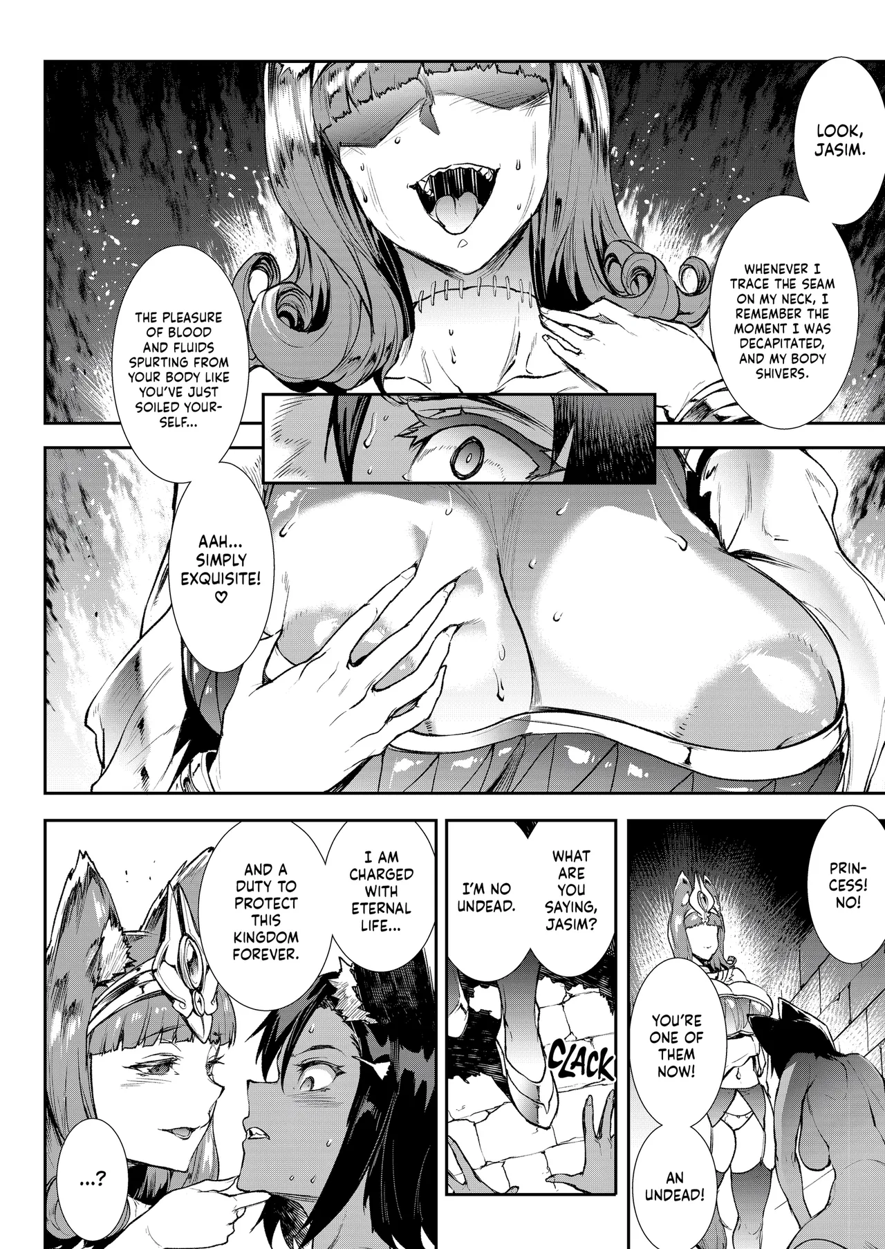 [Erect Sawaru]Jasim: Futanari Sword Dancer Anthology[English] [J18] [Uncensored] Page 27