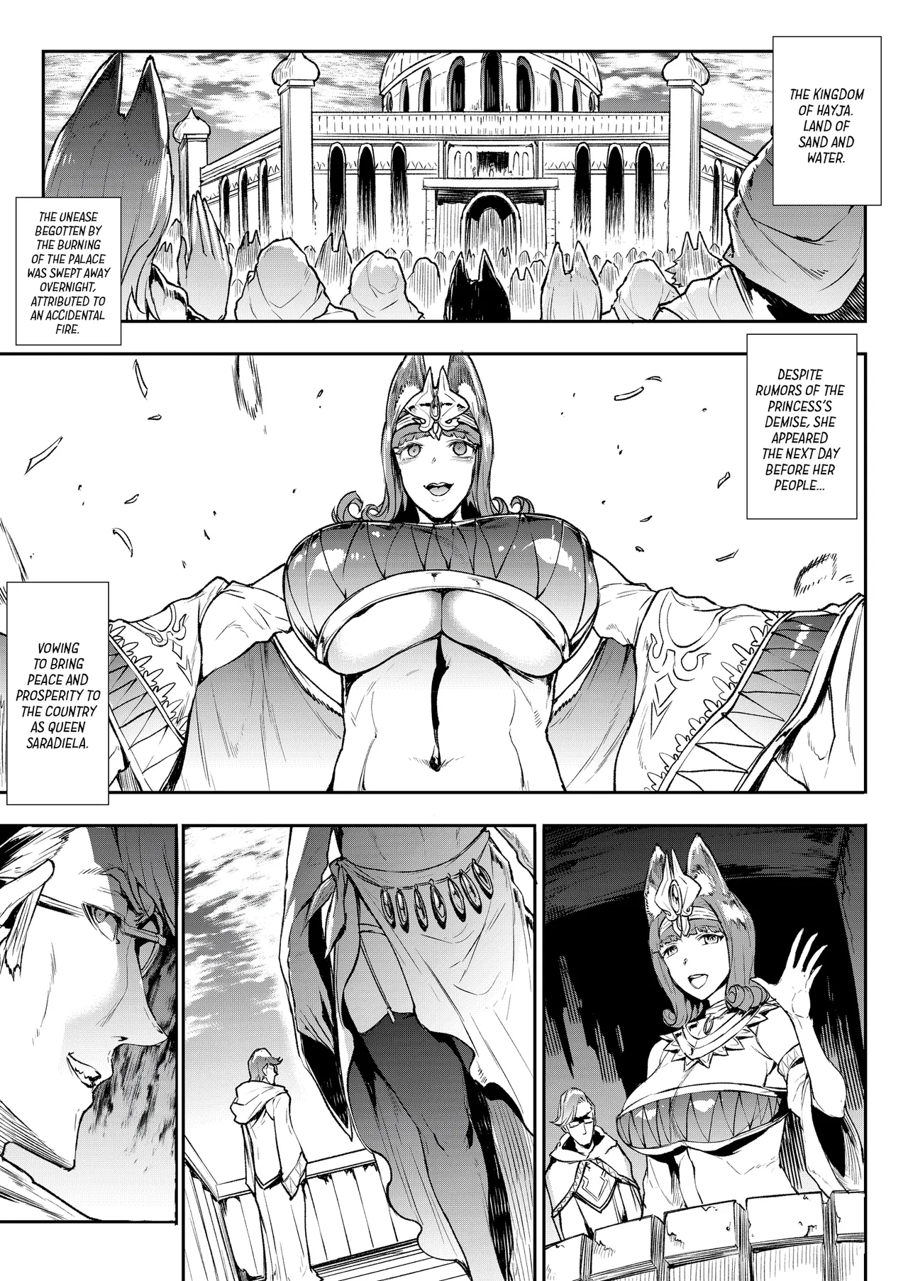 [Erect Sawaru]Jasim: Futanari Sword Dancer Anthology[English] [J18] [Uncensored] Page 40