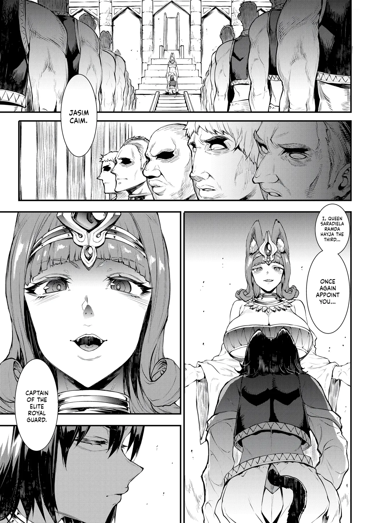 [Erect Sawaru]Jasim: Futanari Sword Dancer Anthology[English] [J18] [Uncensored] Page 44