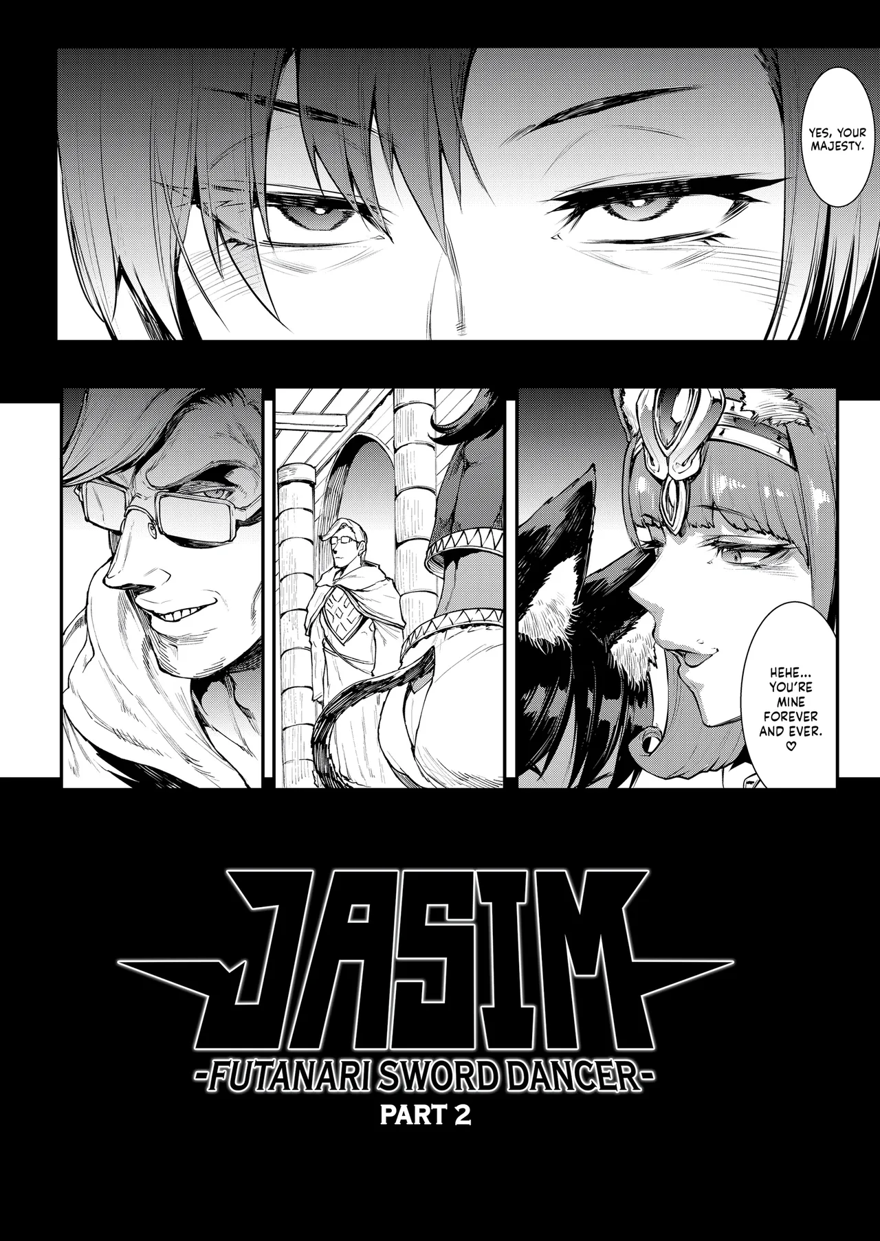 [Erect Sawaru]Jasim: Futanari Sword Dancer Anthology[English] [J18] [Uncensored] Page 45