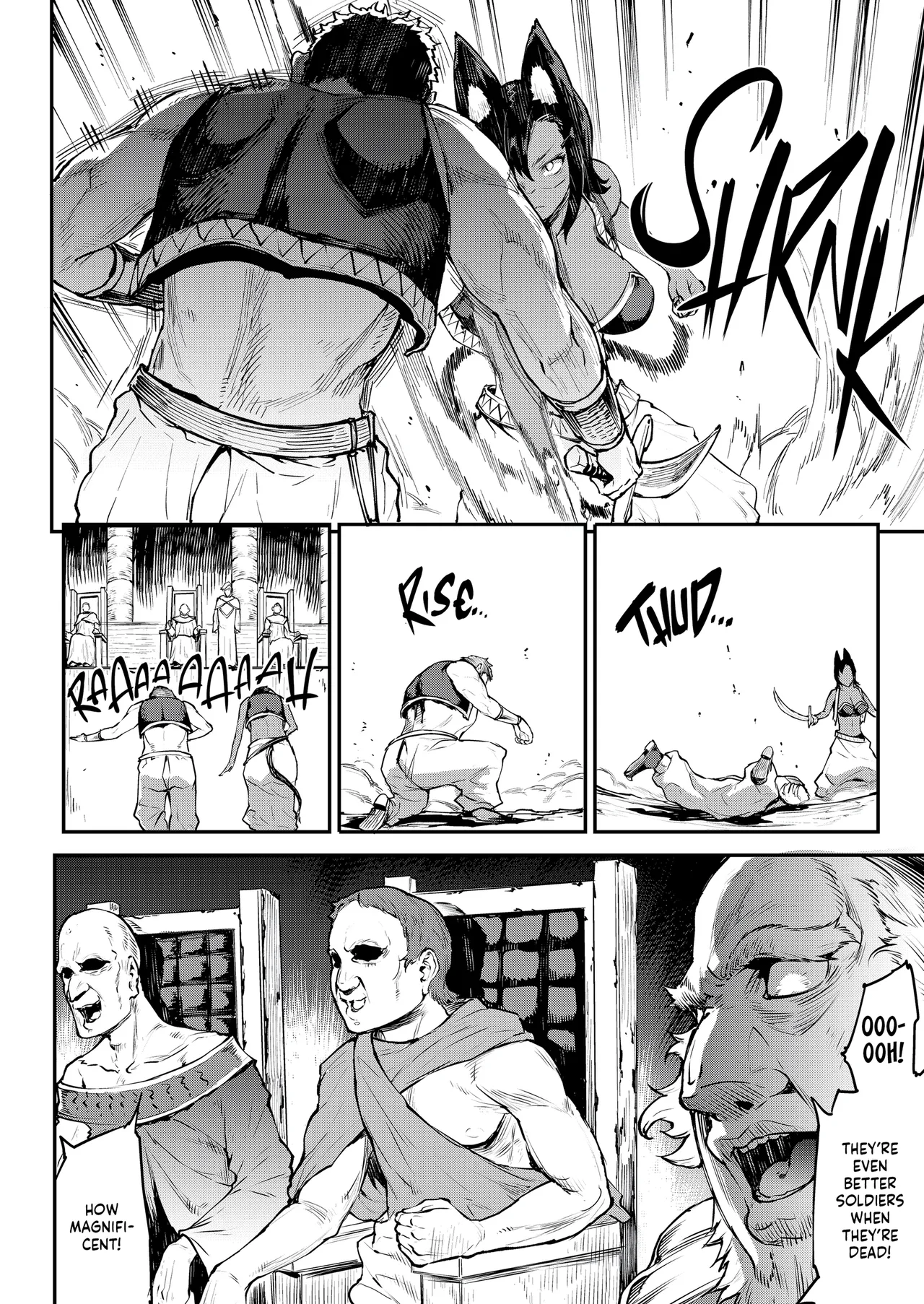 [Erect Sawaru]Jasim: Futanari Sword Dancer Anthology[English] [J18] [Uncensored] Page 47