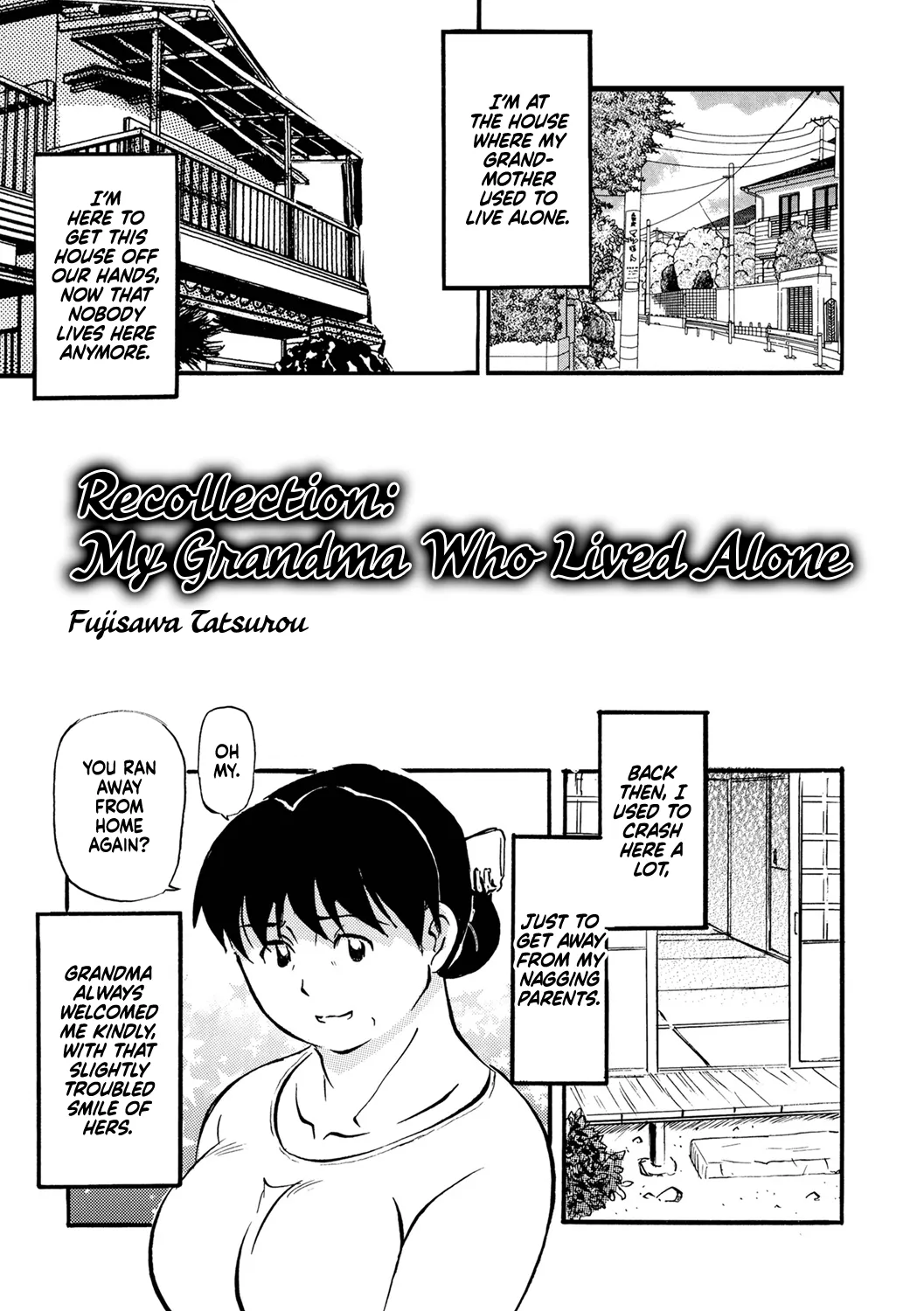 [Fujisawa Tatsurou]Tsuioku, Hitorigurashi no Obaa-chan Page 1
