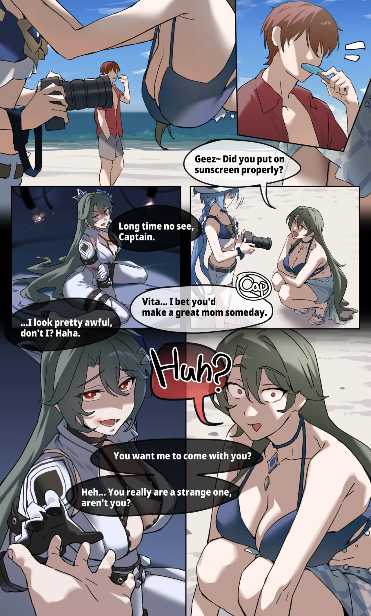 Honkai Impact 3rd - Vita(Captain) (english) Page 1