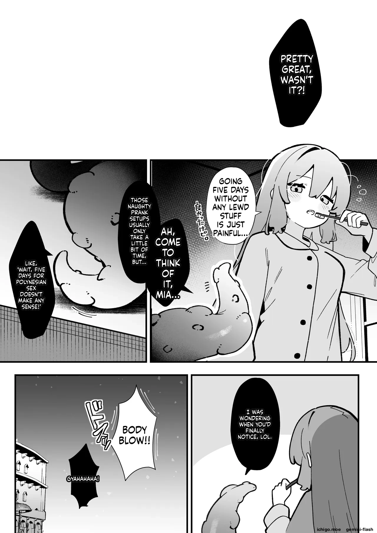 [Pe. (Pekeko)]Masaka Watashi ga Shokushu Ecchi suru Nante... 2 Polynesian Sex Hen[English] [SCANMTL] [Digital] Page 28