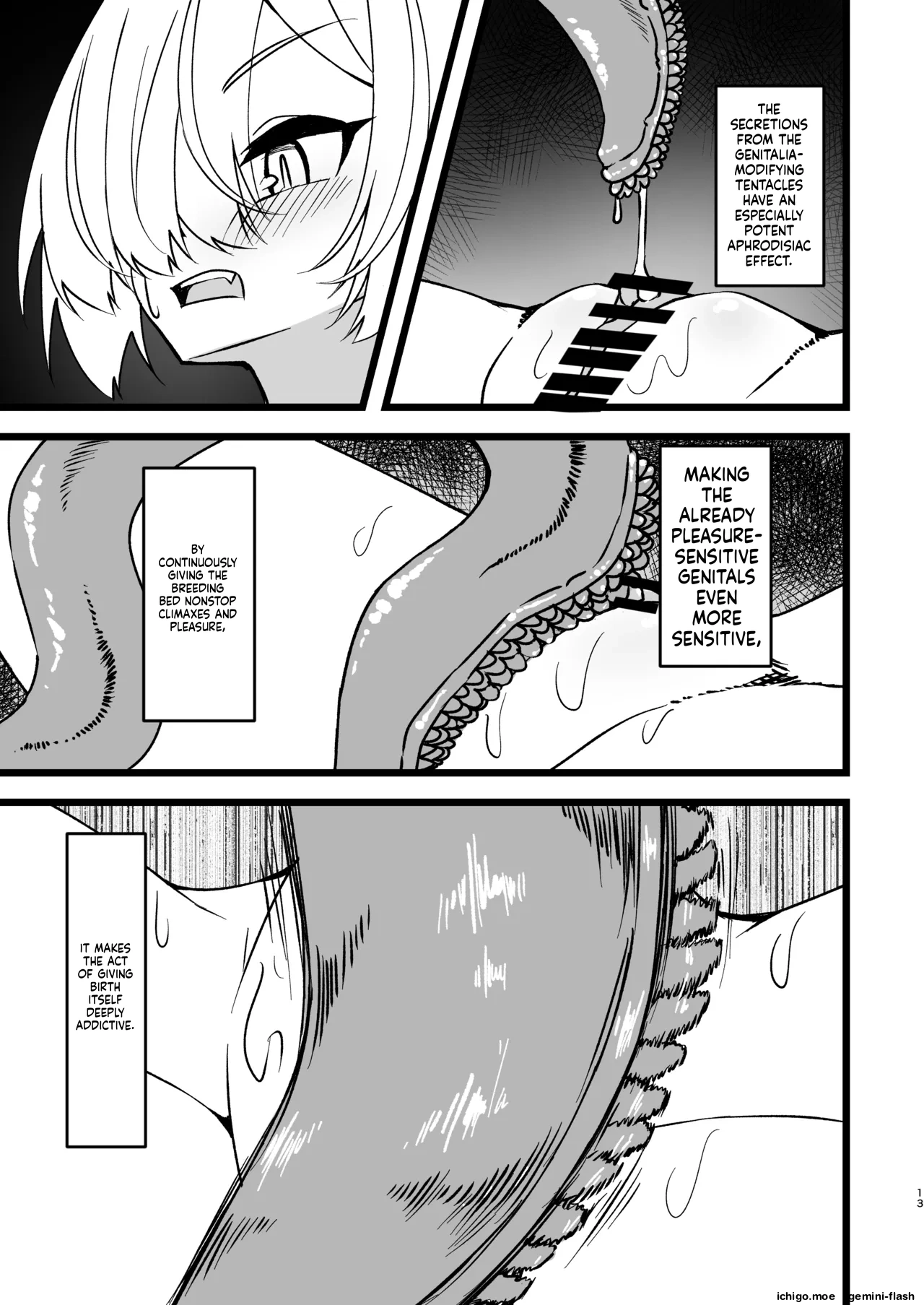 [Mikaguuland (Mikagura)]Shokushu Dungeon Seitai Chousa Kiroku[English] [SCANMTL] [Digital] Page 12