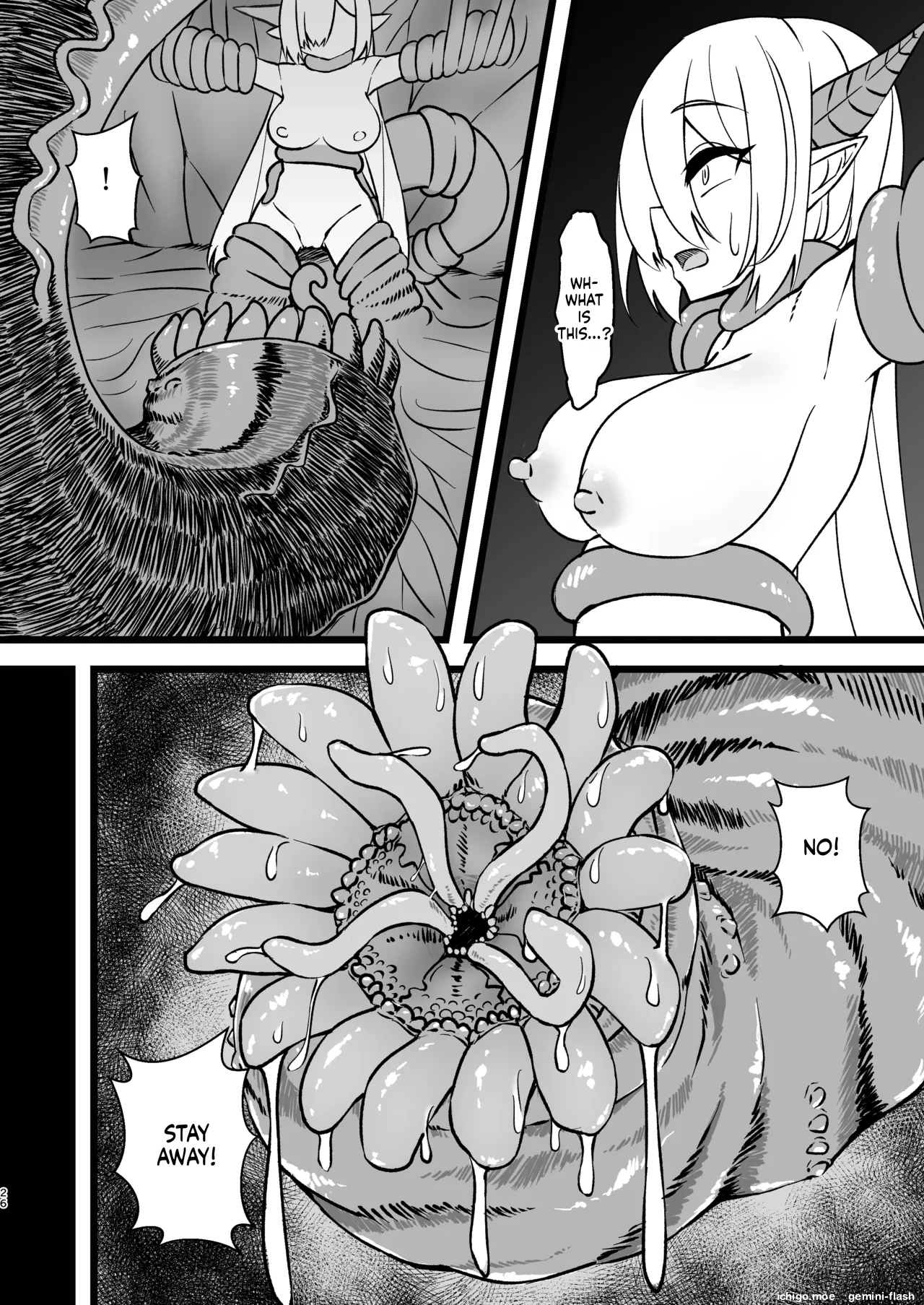 [Mikaguuland (Mikagura)]Shokushu Dungeon Seitai Chousa Kiroku[English] [SCANMTL] [Digital] Page 25