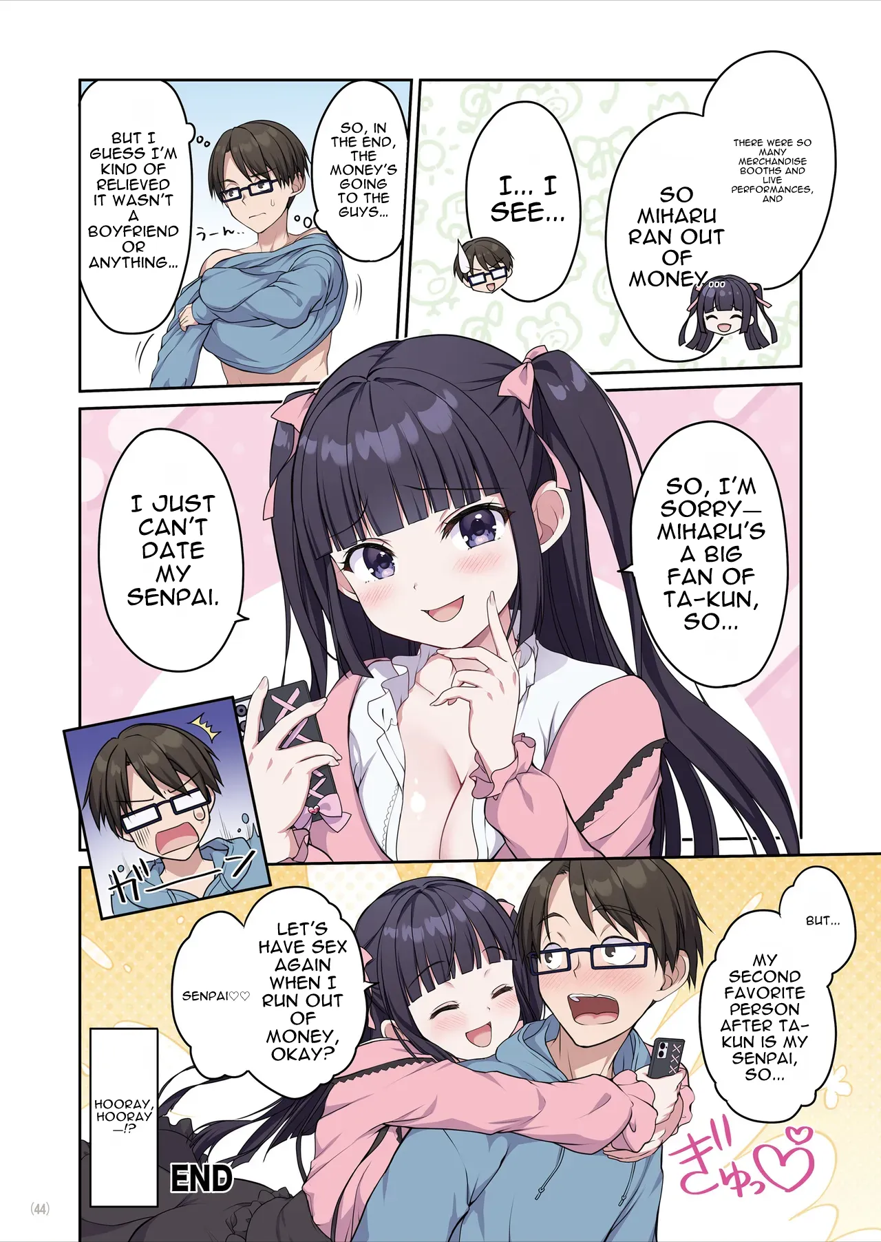 [Maritozzo (Kiduki Erika)]Azatokute Kawaii Jirai-kei Joshi ni Seishi mo Okane mo Chuuchuu Saremashita[English] [DNTA] Page 45