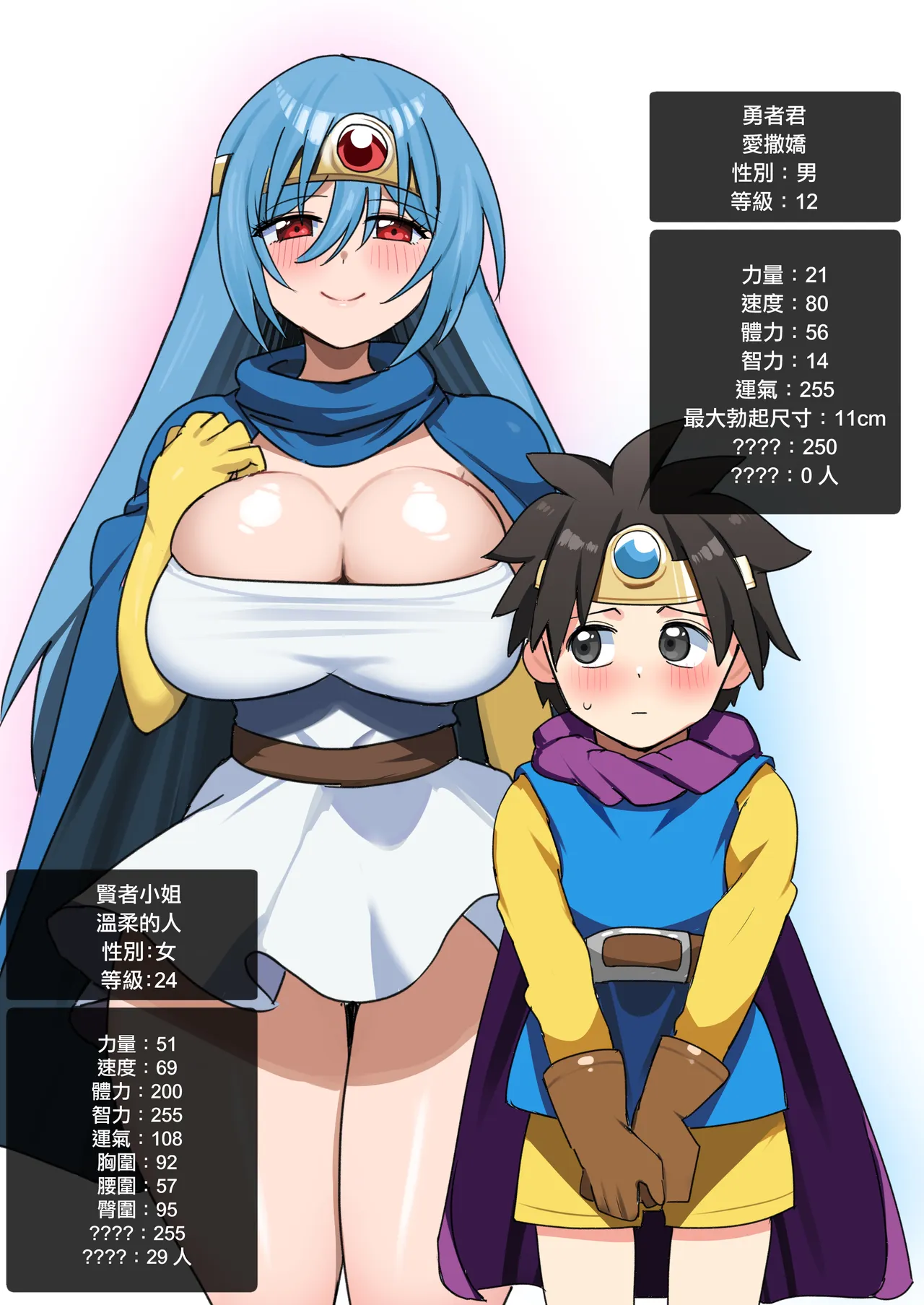 [Darkness Sha (Darkness Yuma)]Yasashiku Oshiete! Kenja-san(Dragon Quest III) [Chinese] [路过的骑士汉化组] Page 2