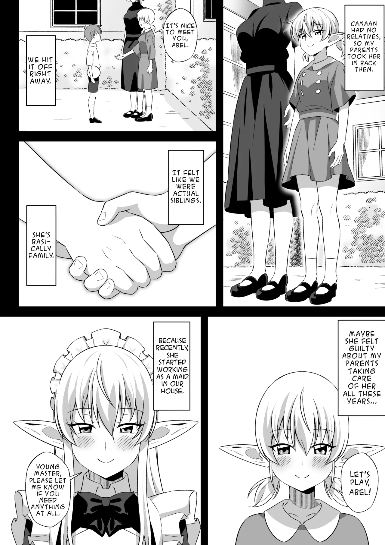 [Nyan Kotatsu (Nyaruko)]Oyashiki ni Tsukaeru Elf wa Goshujin-sama ni XXXX de Gohoushi Suru no ga Shigoto desu | The Elf Who Serves at the Mansion Has the Job of Serving Her Master with XXXX[English] [LKK•Scans] Page 3