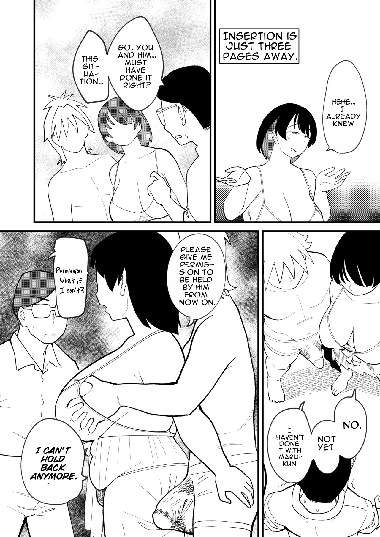 [Hi-per Pinch (clover)]30-page-go ni Sounyuu sareru Yokkyuufuman Pocchari Oba-san[English] [cufreescans] [Digital] Page 28