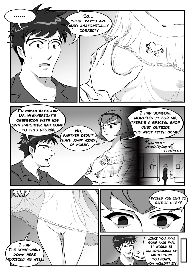 [Ji wai manhua (BrokenTorpedo)]Do Androids Have Electric Lust? English Edition(The Big O) [English] Page 10