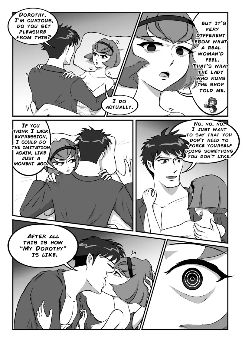[Ji wai manhua (BrokenTorpedo)]Do Androids Have Electric Lust? English Edition(The Big O) [English] Page 14
