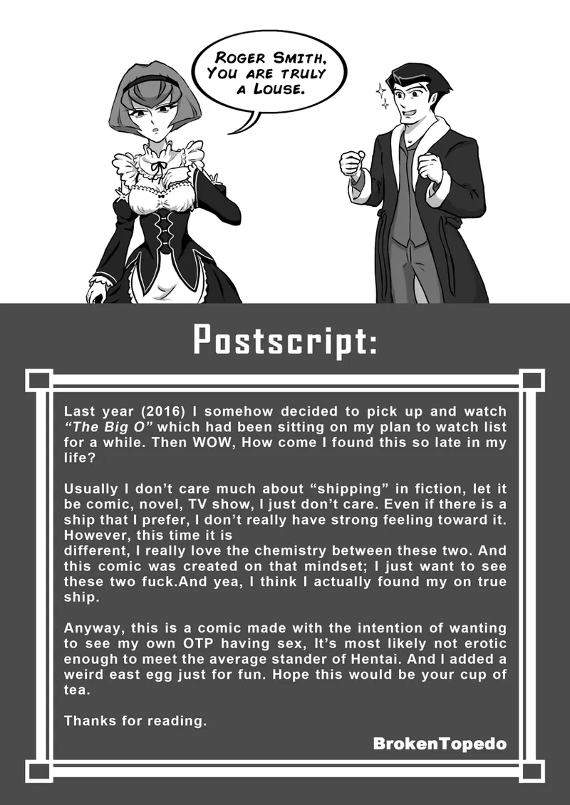 [Ji wai manhua (BrokenTorpedo)]Do Androids Have Electric Lust? English Edition(The Big O) [English] Page 27