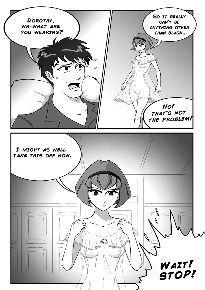 [Ji wai manhua (BrokenTorpedo)]Do Androids Have Electric Lust? English Edition(The Big O) [English] Page 8