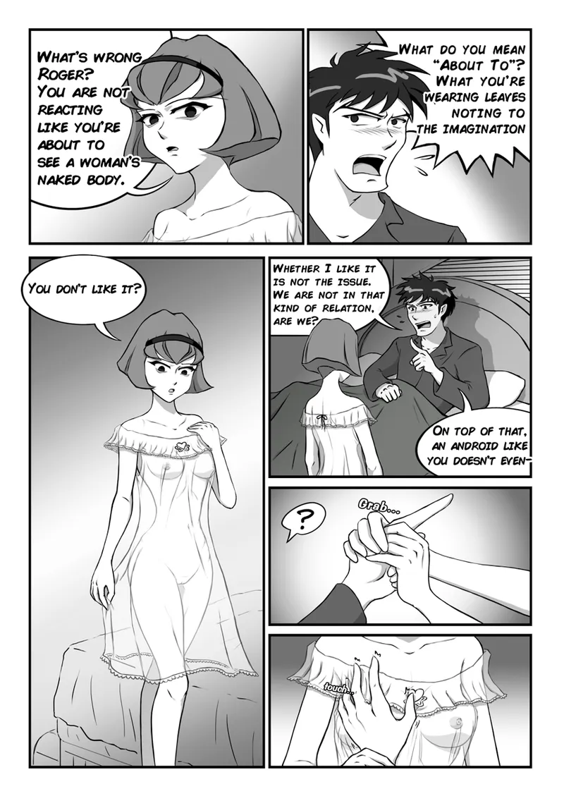 [Ji wai manhua (BrokenTorpedo)]Do Androids Have Electric Lust? English Edition(The Big O) [English] Page 9