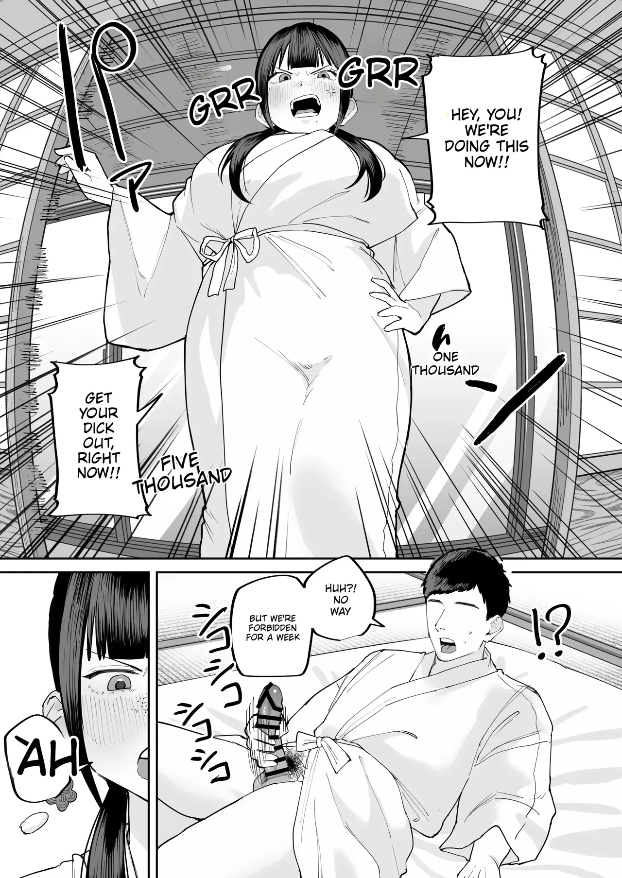 [Nyuntaro Shouten (Nyuntarou)]Fuushuu Sex ni Hamatta Onnanoko | A girl obsessed with customary sex[English] [Digital] Page 35