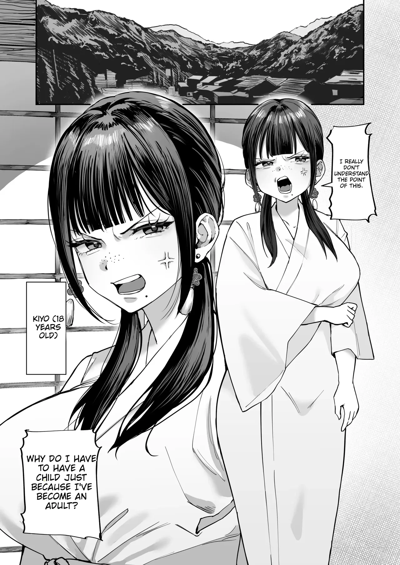 [Nyuntaro Shouten (Nyuntarou)]Fuushuu Sex ni Hamatta Onnanoko | A girl obsessed with customary sex[English] [Digital] Page 4
