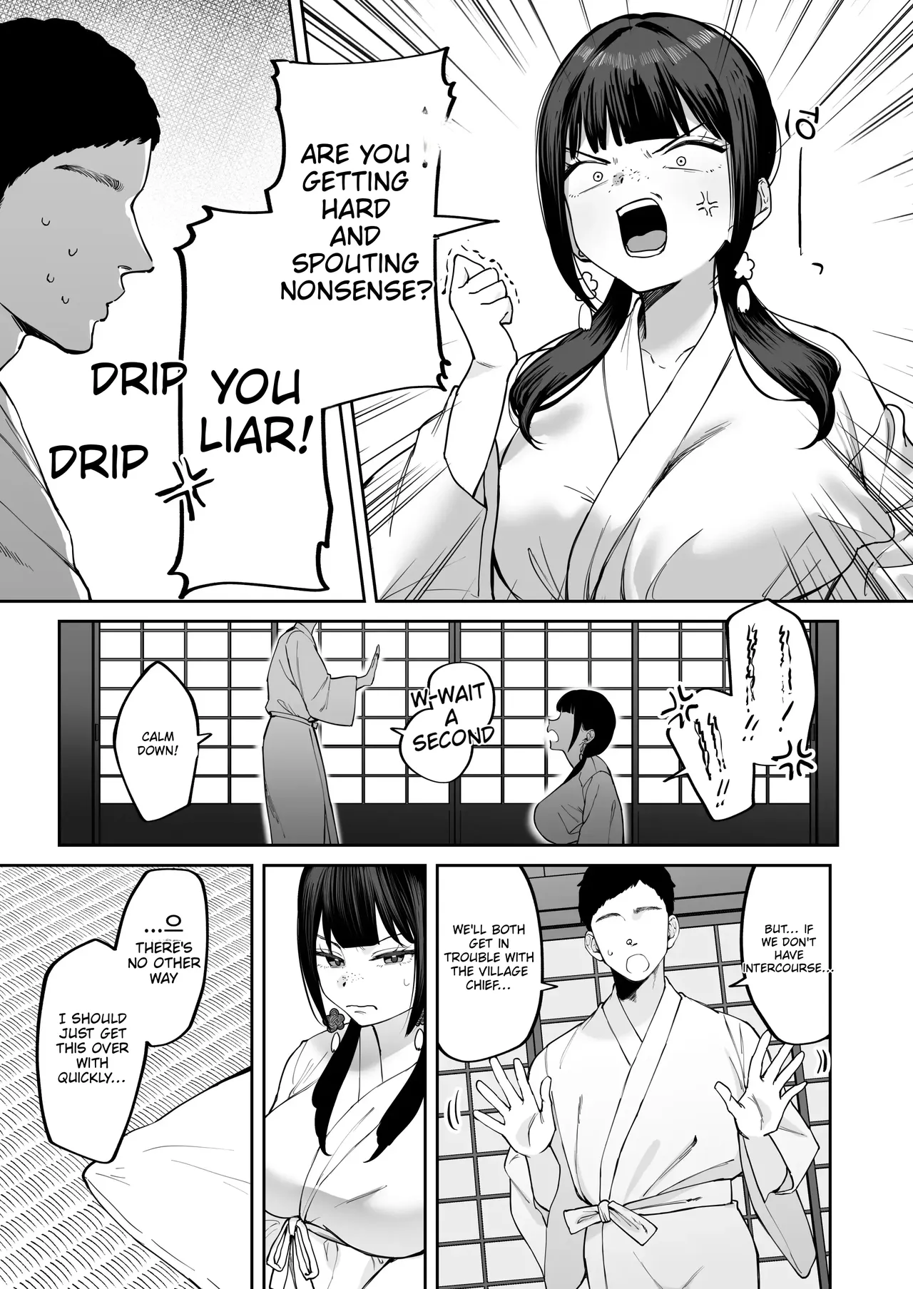 [Nyuntaro Shouten (Nyuntarou)]Fuushuu Sex ni Hamatta Onnanoko | A girl obsessed with customary sex[English] [Digital] Page 7