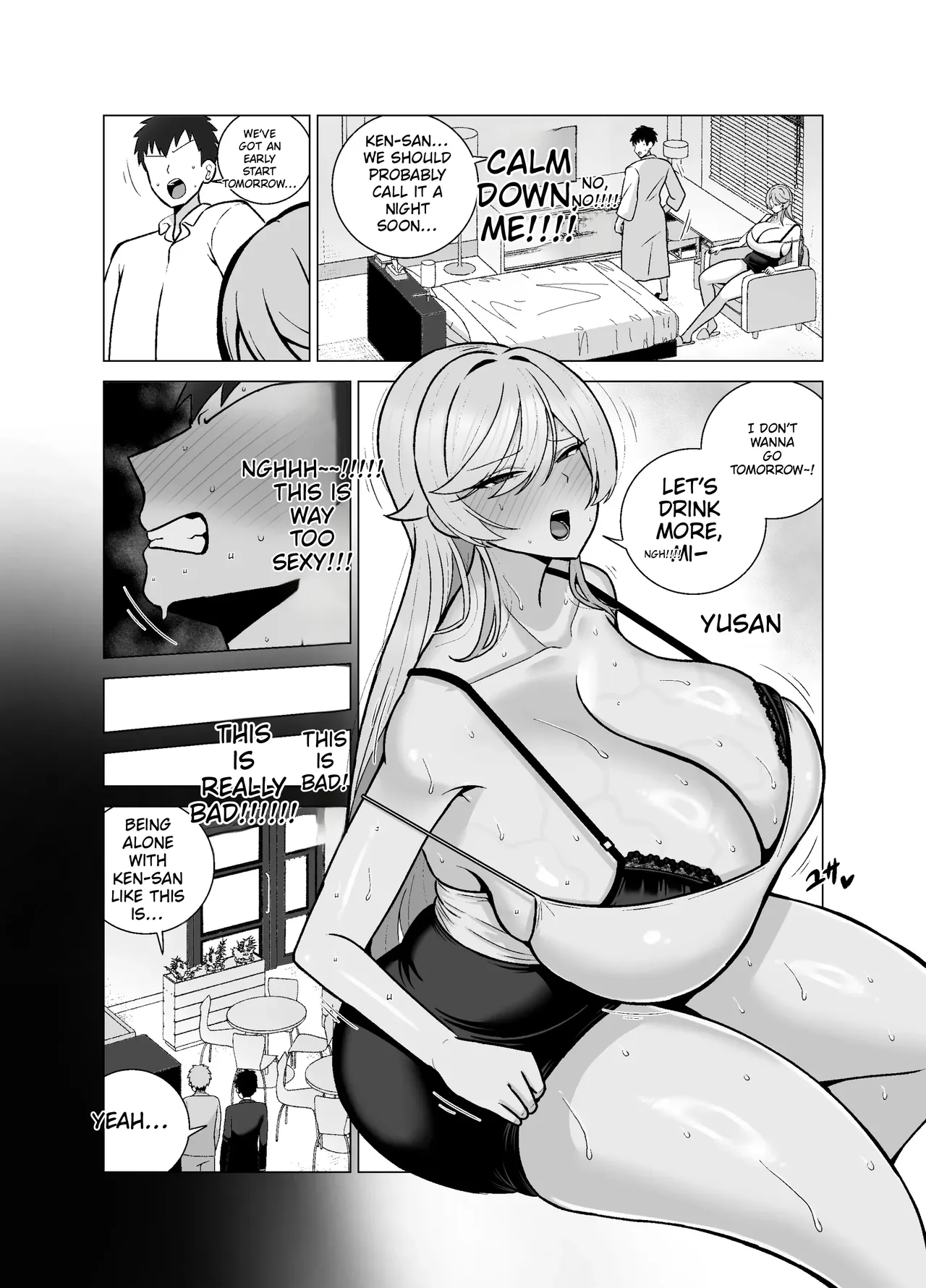 [Tokkuni Tokku (Shamidou Maichimonji)]Itsumo Miken ni Shiwa o Yosete Iru Seikaku no Kitsui Babaa Senpai (29) wa You to Dosukebe Chijo ni Naru | That abrasive senior colleague—a 29-year-old hag who’s always got a scowl on her face—turns into a total nympho when she’s drunk.[English] Page 15