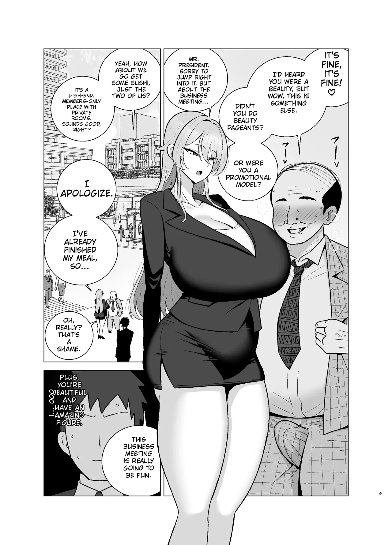 [Tokkuni Tokku (Shamidou Maichimonji)]Itsumo Miken ni Shiwa o Yosete Iru Seikaku no Kitsui Babaa Senpai (29) wa You to Dosukebe Chijo ni Naru | That abrasive senior colleague—a 29-year-old hag who’s always got a scowl on her face—turns into a total nympho when she’s drunk.[English] Page 8