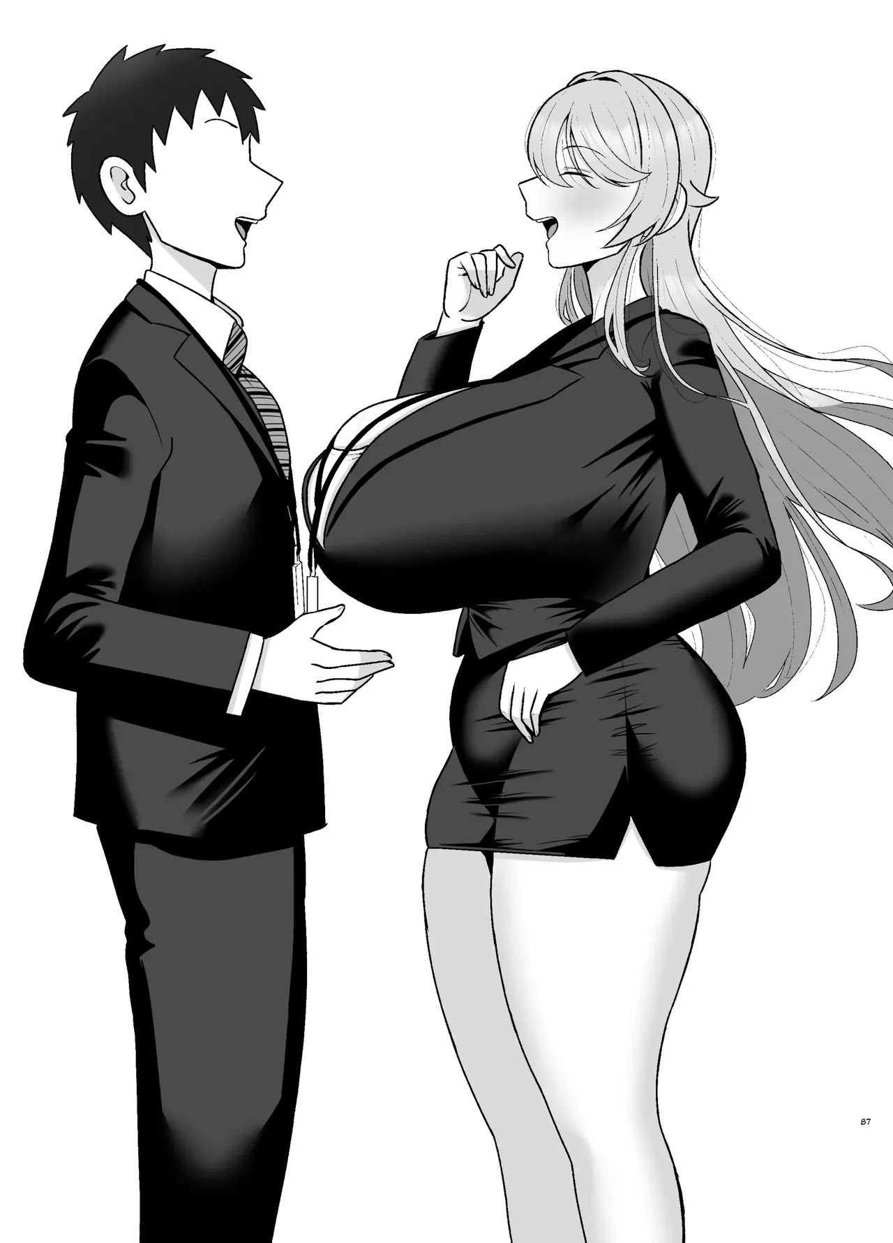 [Tokkuni Tokku (Shamidou Maichimonji)]Itsumo Miken ni Shiwa o Yosete Iru Seikaku no Kitsui Babaa Senpai (29) wa You to Dosukebe Chijo ni Naru | That abrasive senior colleague—a 29-year-old hag who’s always got a scowl on her face—turns into a total nympho when she’s drunk.[English] Page 86