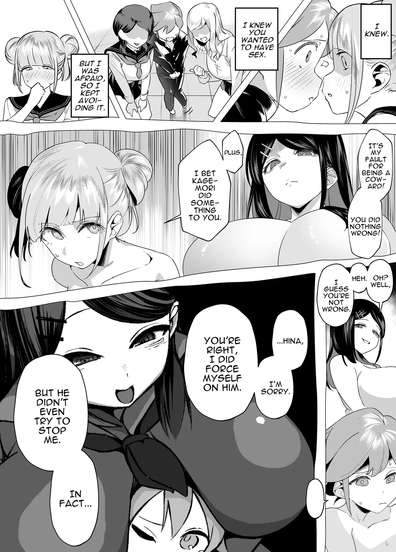 [Akabane Aomori]Bakunyuu Inkya wa Gyaku NTR-ru!! Soushuuhen | Busty Introvert Reverse NTR Cucks Me!! Compilation[English] [ Darg777] [Digital] Page 37