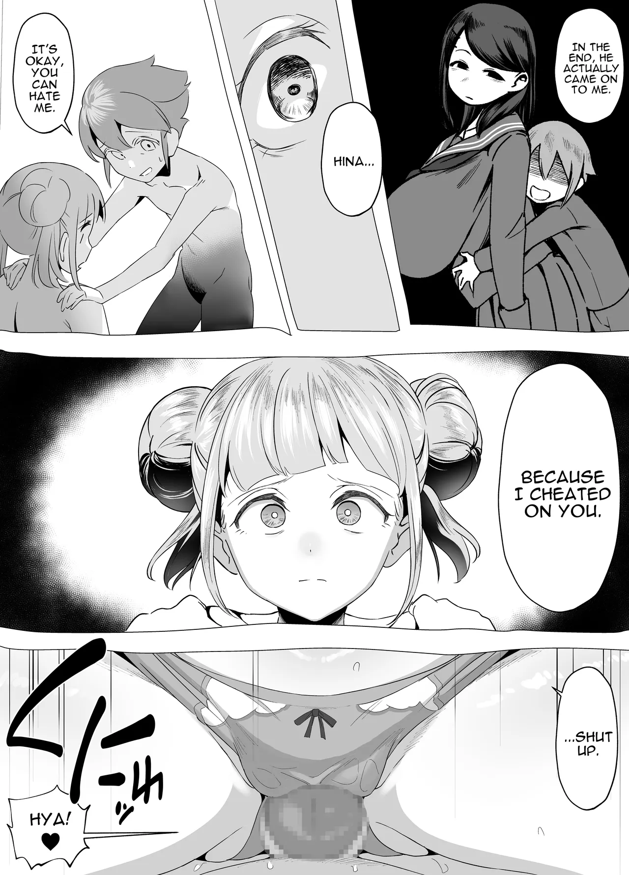 [Akabane Aomori]Bakunyuu Inkya wa Gyaku NTR-ru!! Soushuuhen | Busty Introvert Reverse NTR Cucks Me!! Compilation[English] [ Darg777] [Digital] Page 38