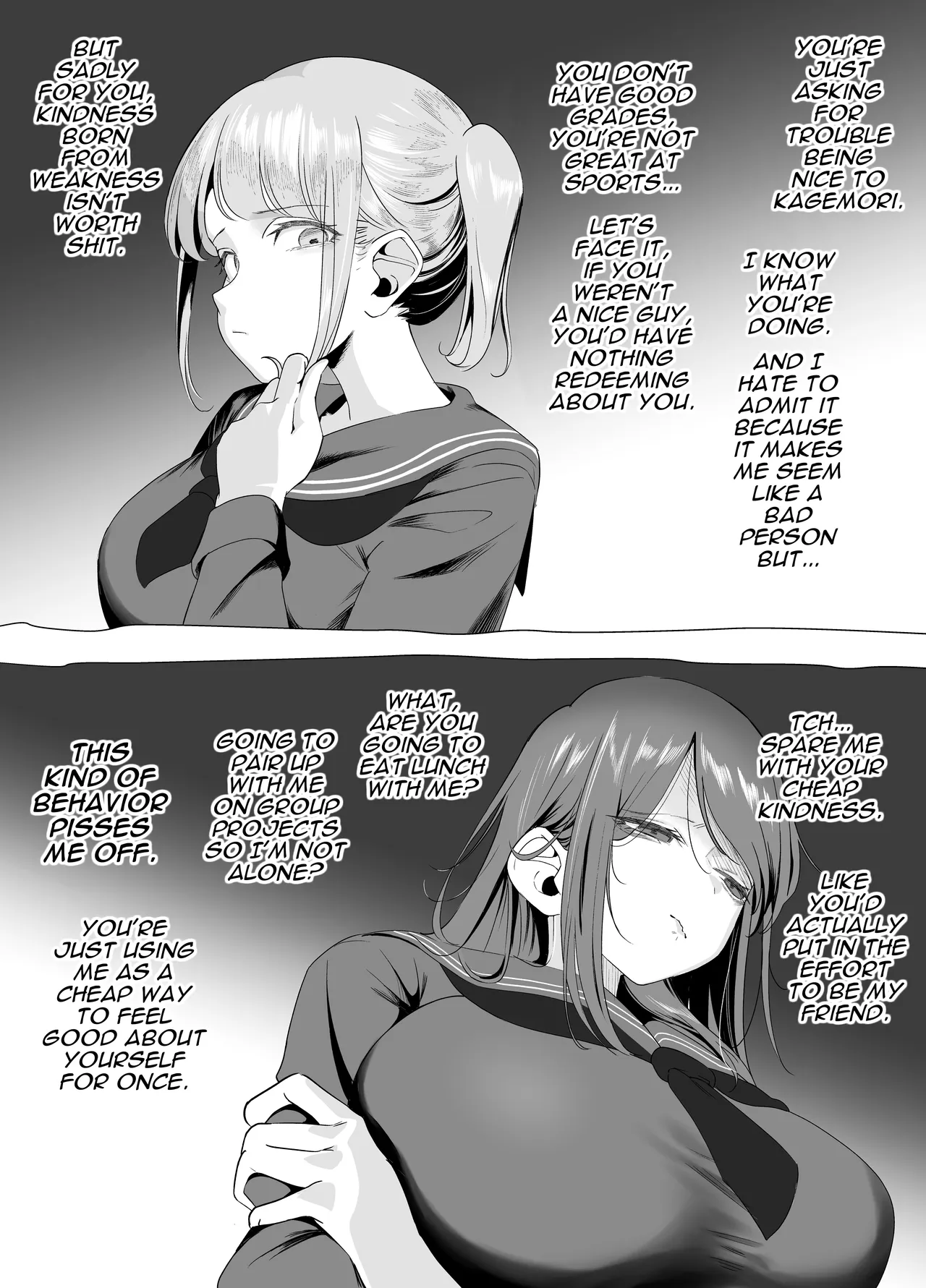 [Akabane Aomori]Bakunyuu Inkya wa Gyaku NTR-ru!! Soushuuhen | Busty Introvert Reverse NTR Cucks Me!! Compilation[English] [ Darg777] [Digital] Page 66
