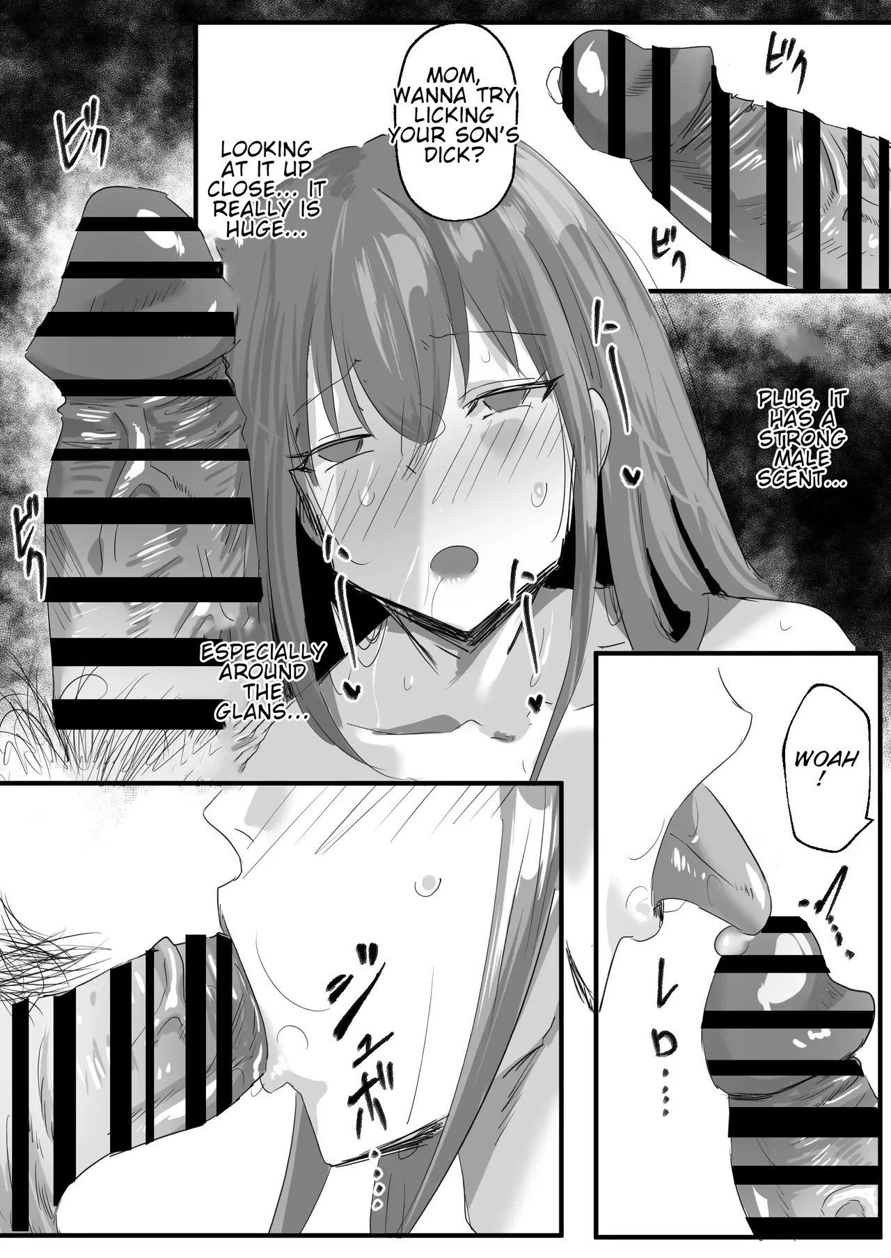 [Pinochika]Boshi Ecchi Gouhouka｜Legalization Of Mother-Son Sex[English] Page 19