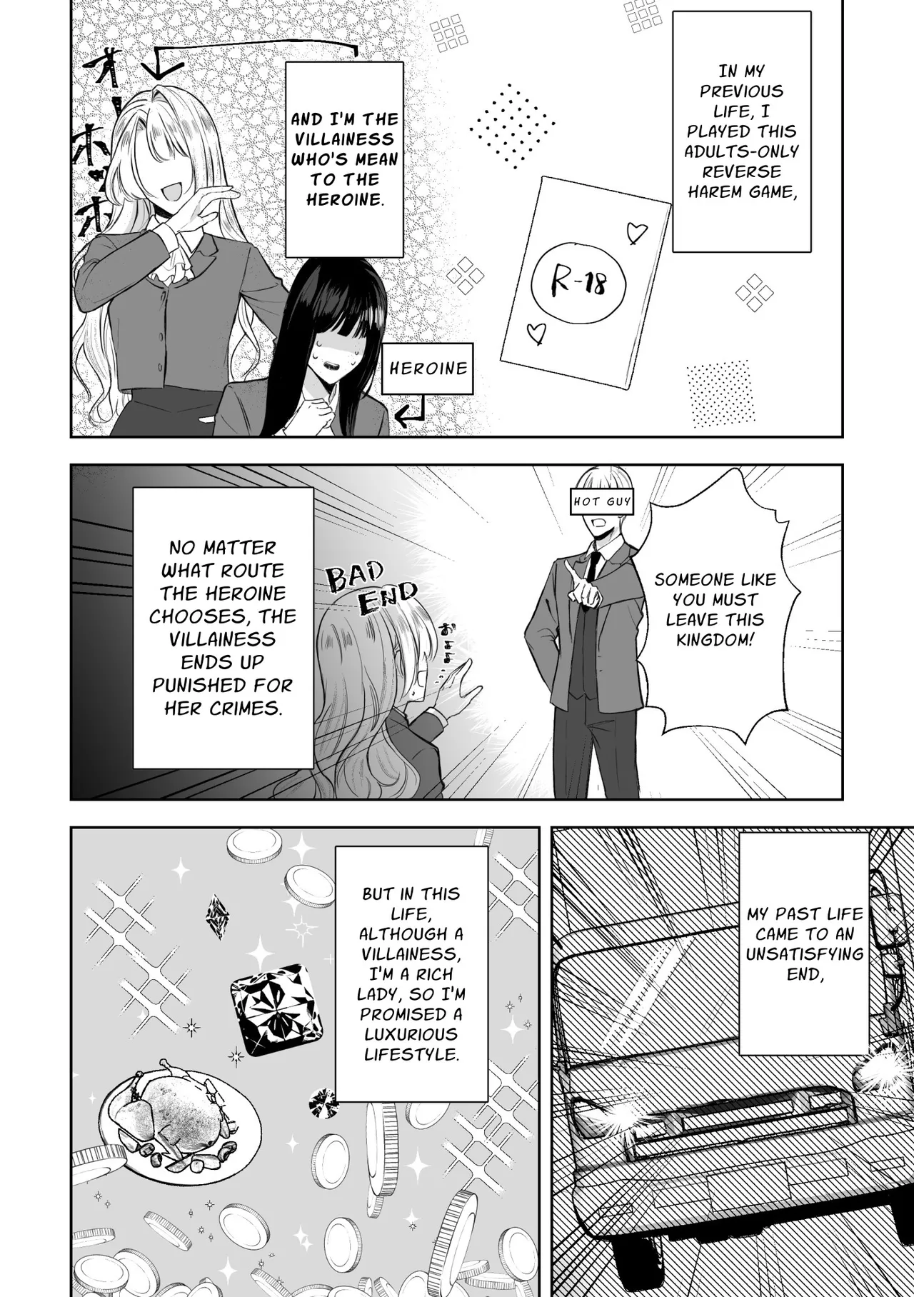 [Sansan Solar]Akuyaku Reijou ni Tensei shitara Onna Shujinkou ni Sukarete shimatta Ken | Reborn as the Villainess, but the Heroine Fell in Love with Me[English] [Xanith] Page 4